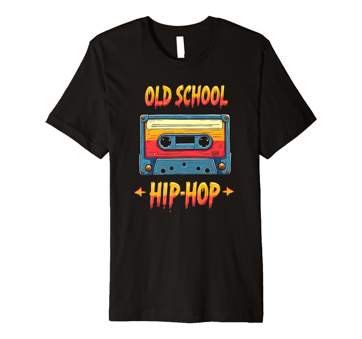 Old School Hip Hop Tape T-Shirt - Streetwear Style for Adults - T-Shirt, Sweatshirt, Hoodie