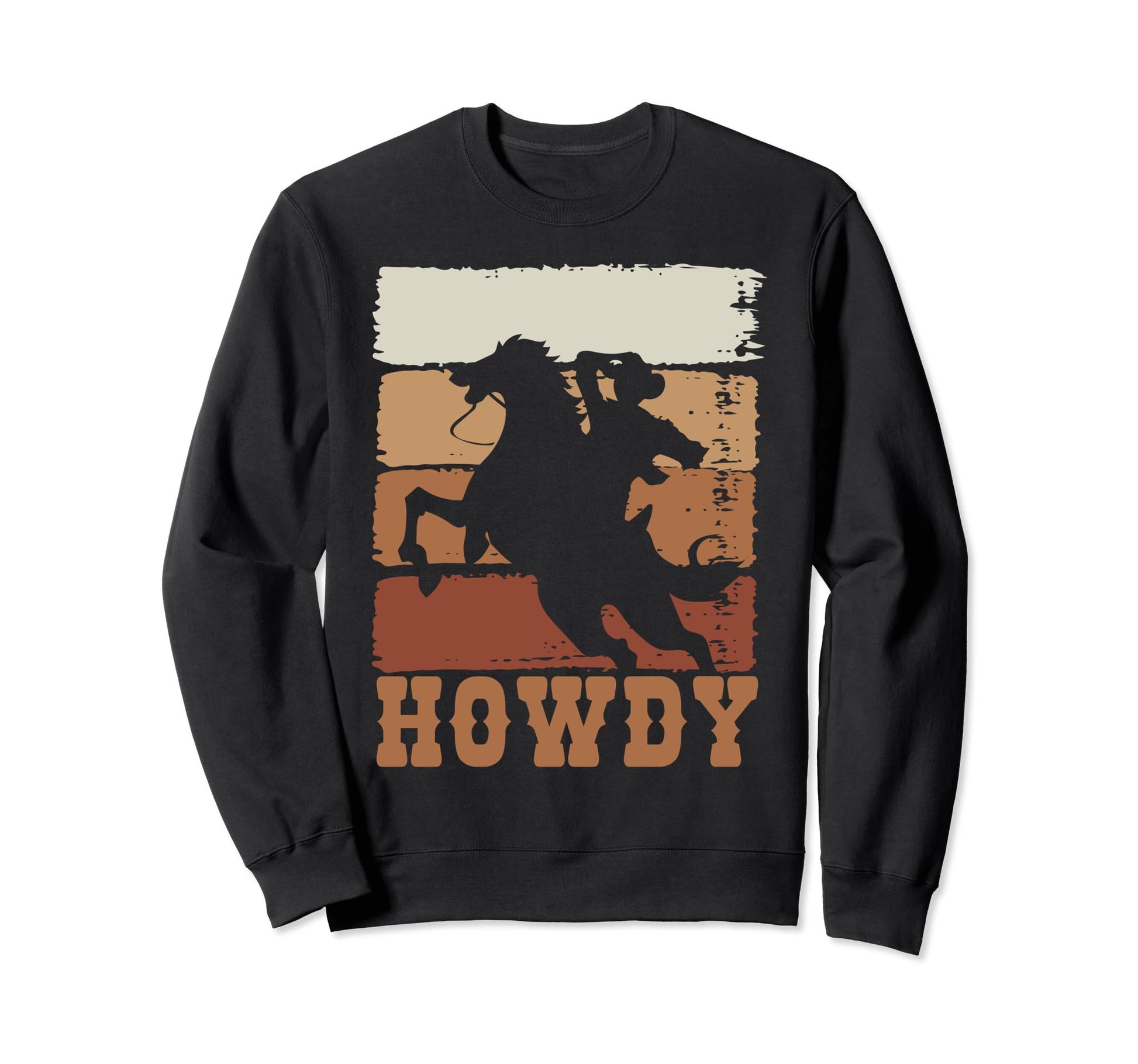 Rodeo Western Country Howdy Sweatshirt - Unique Graphic Men Women - T-Shirt, Sweatshirt, Hoodie