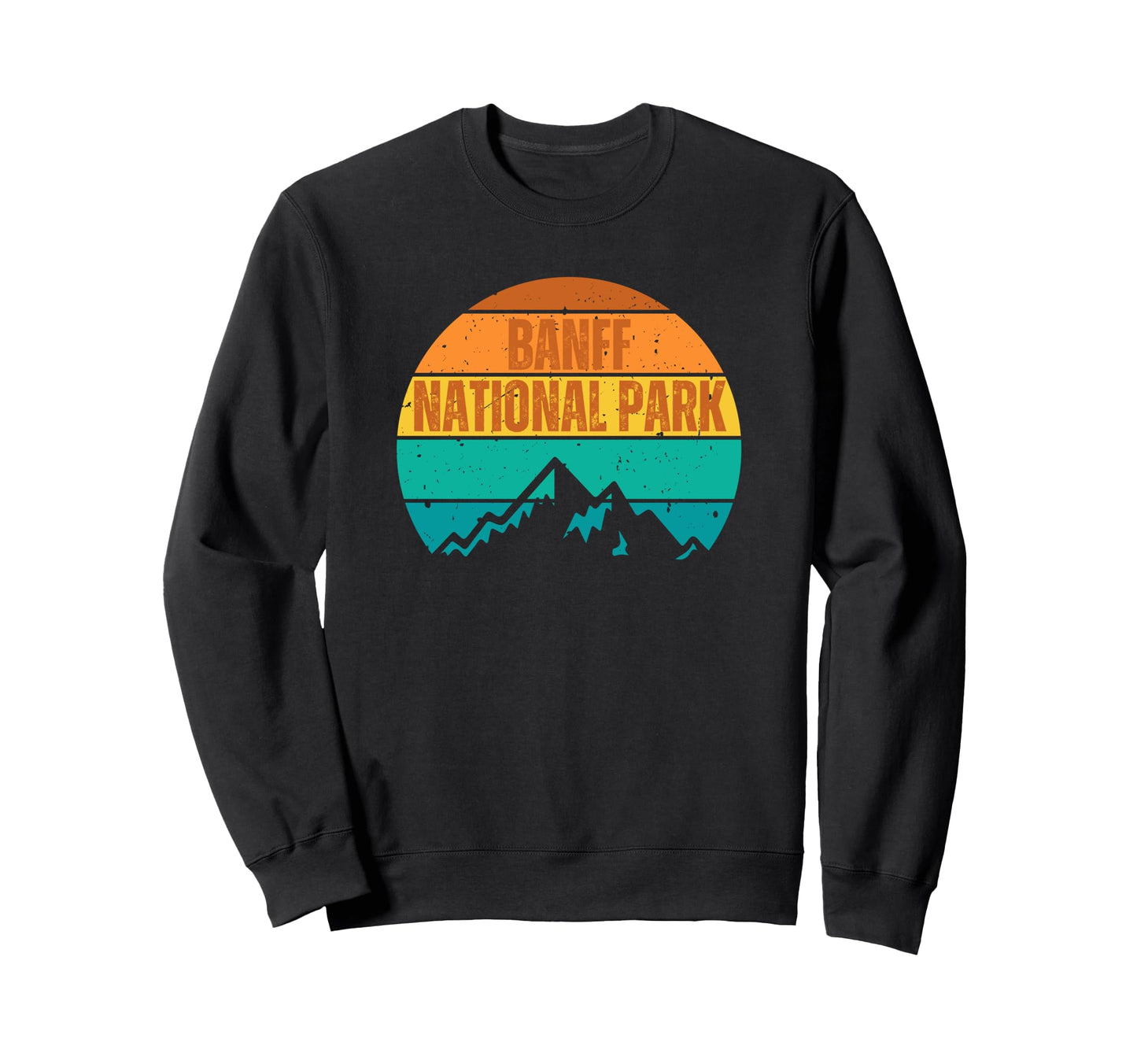 Banff National Park Sunset Sweatshirt - Casual Everyday Wear for Adults - T-Shirt, Sweatshirt, Hoodie