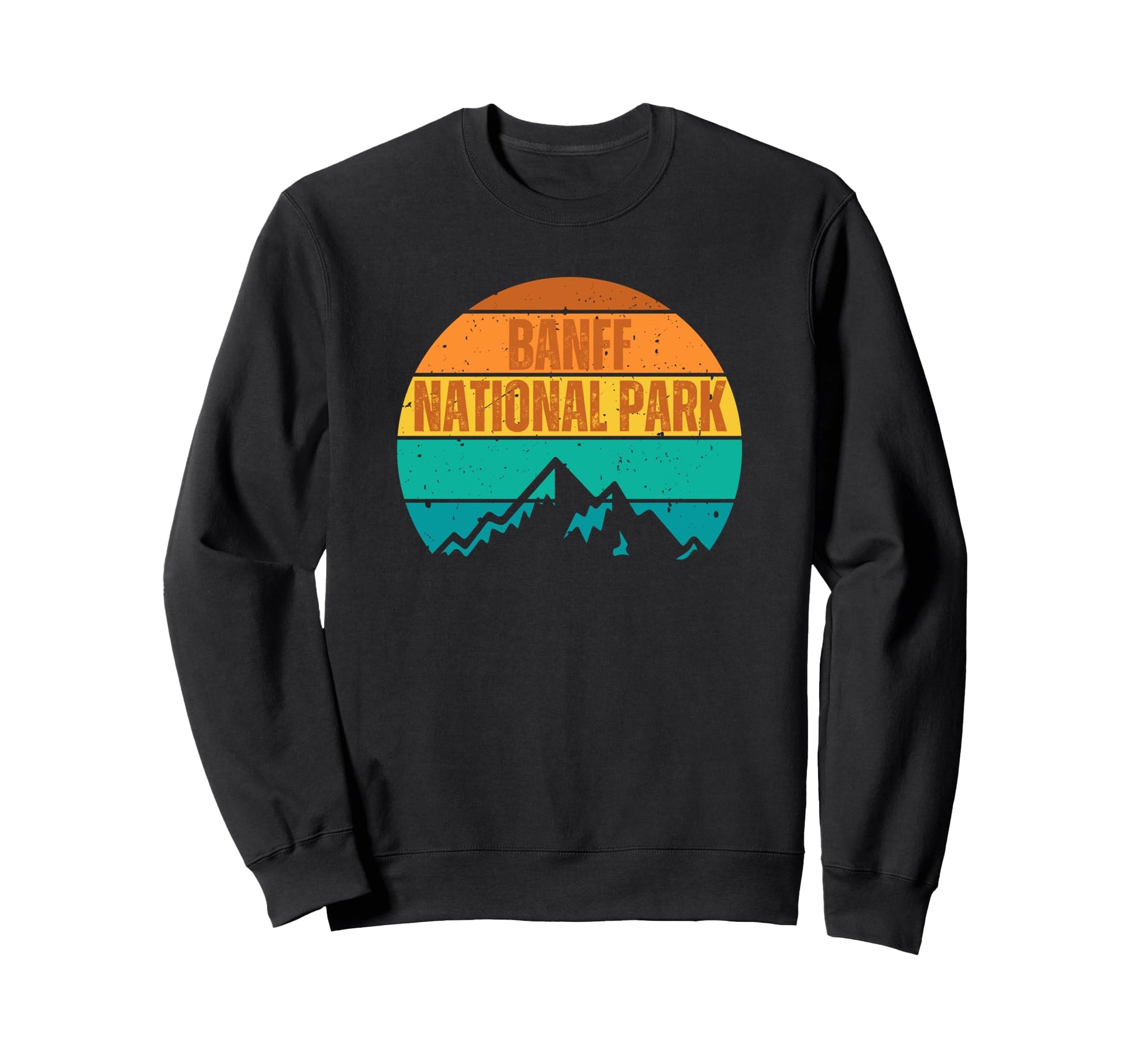 Banff National Park Sunset Sweatshirt - Casual Everyday Wear for Adults - T-Shirt, Sweatshirt, Hoodie