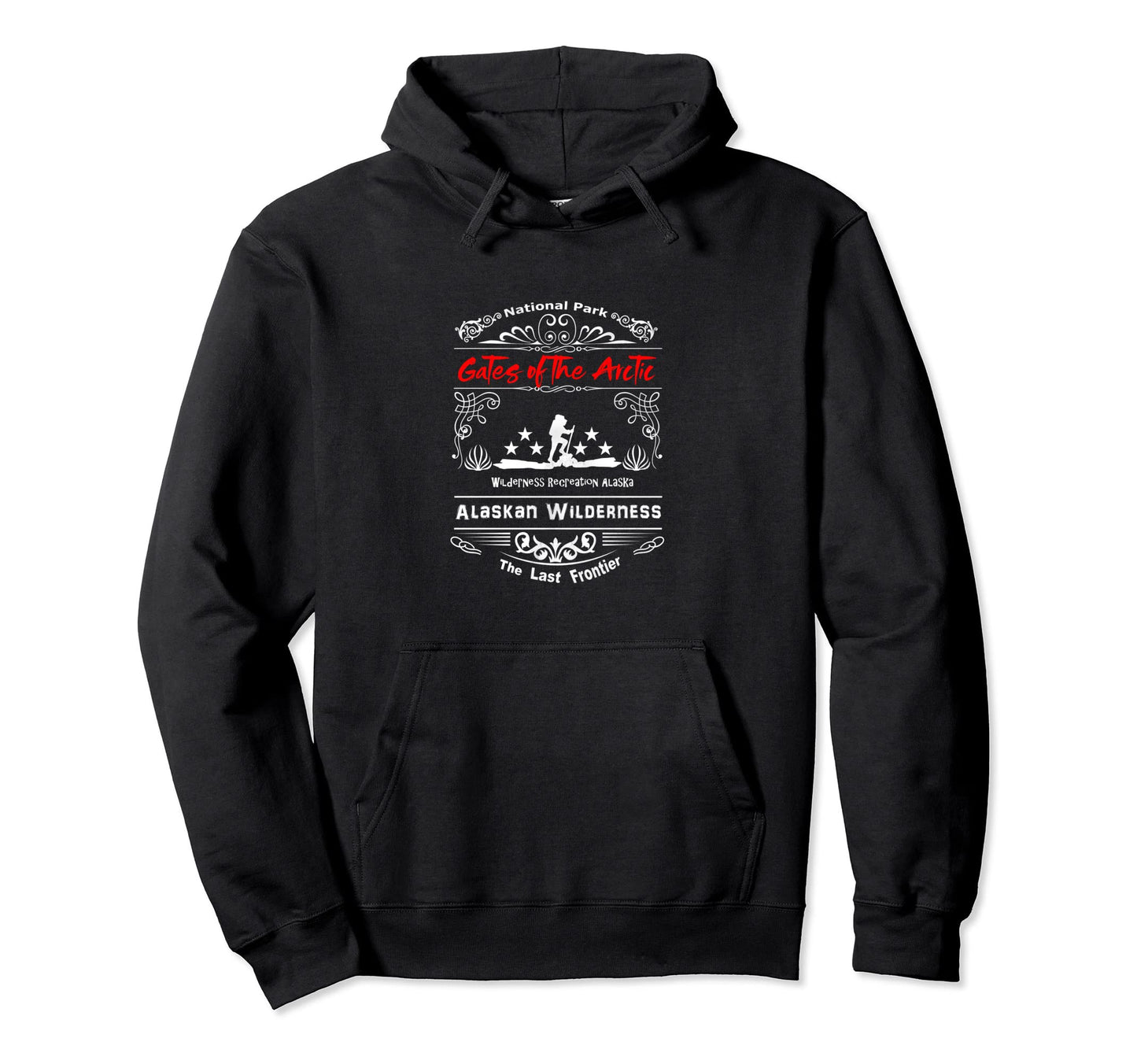 Gates Arctic National Park Alaska Hoodie - Fun Novelty Design Men Women - T-Shirt, Sweatshirt, Hoodie
