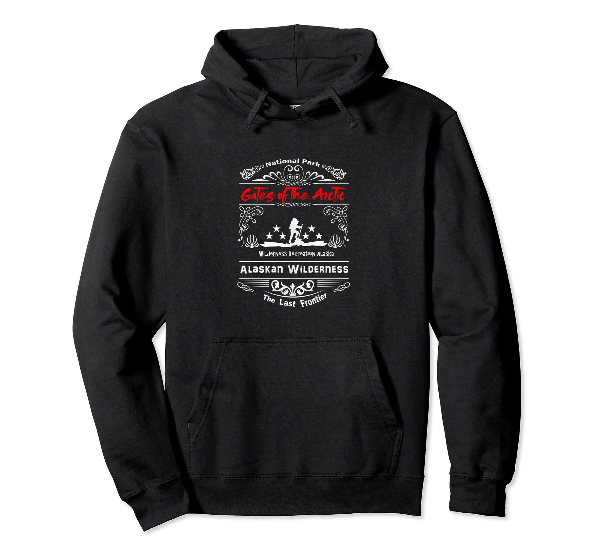 Gates Arctic National Park Alaska Hoodie - Fun Novelty Design Men Women - T-Shirt, Sweatshirt, Hoodie