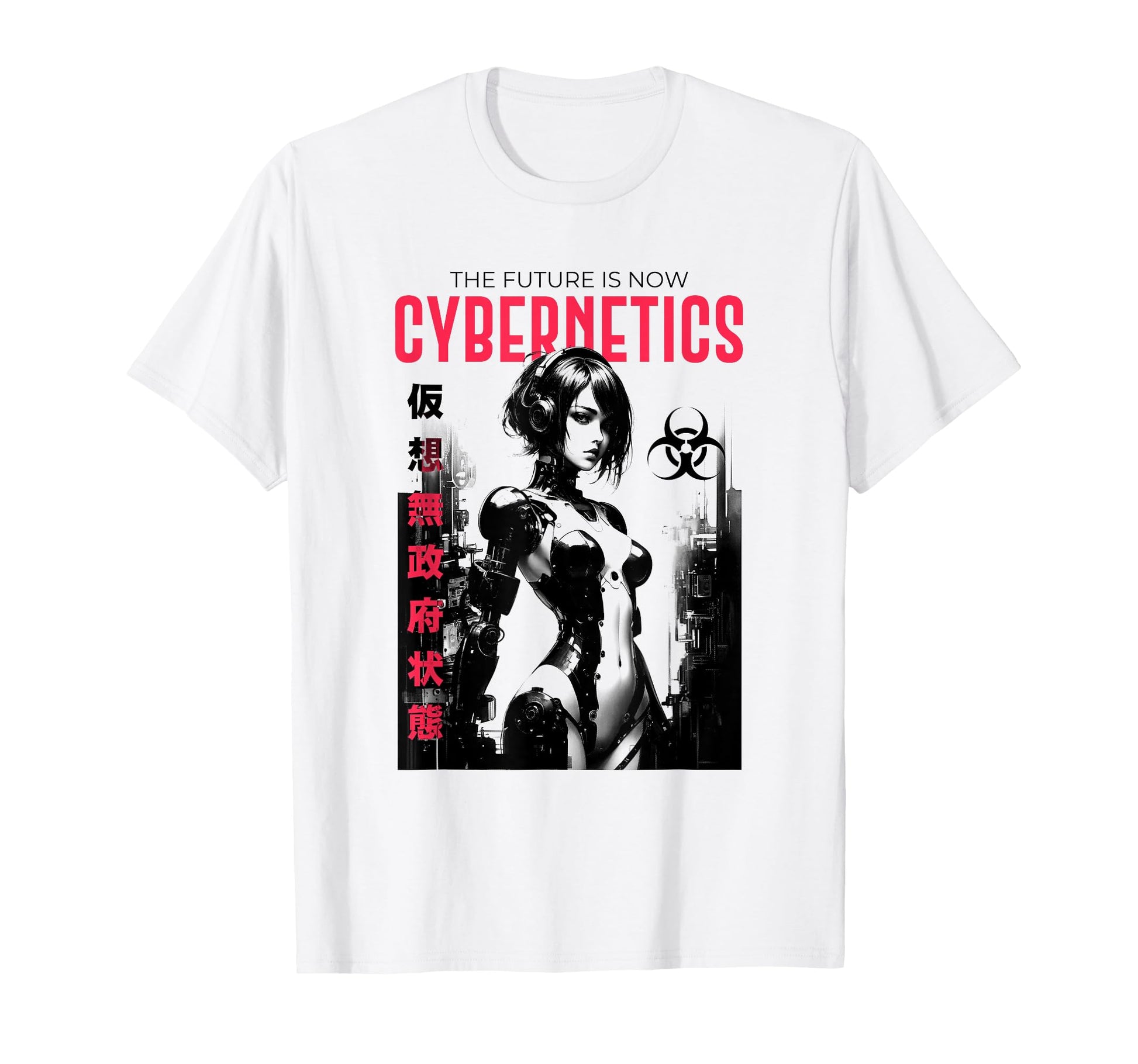 Japanese Anime Urban Cyber T-Shirt - Aesthetic Graphic for Adults - T-Shirt, Sweatshirt, Hoodie