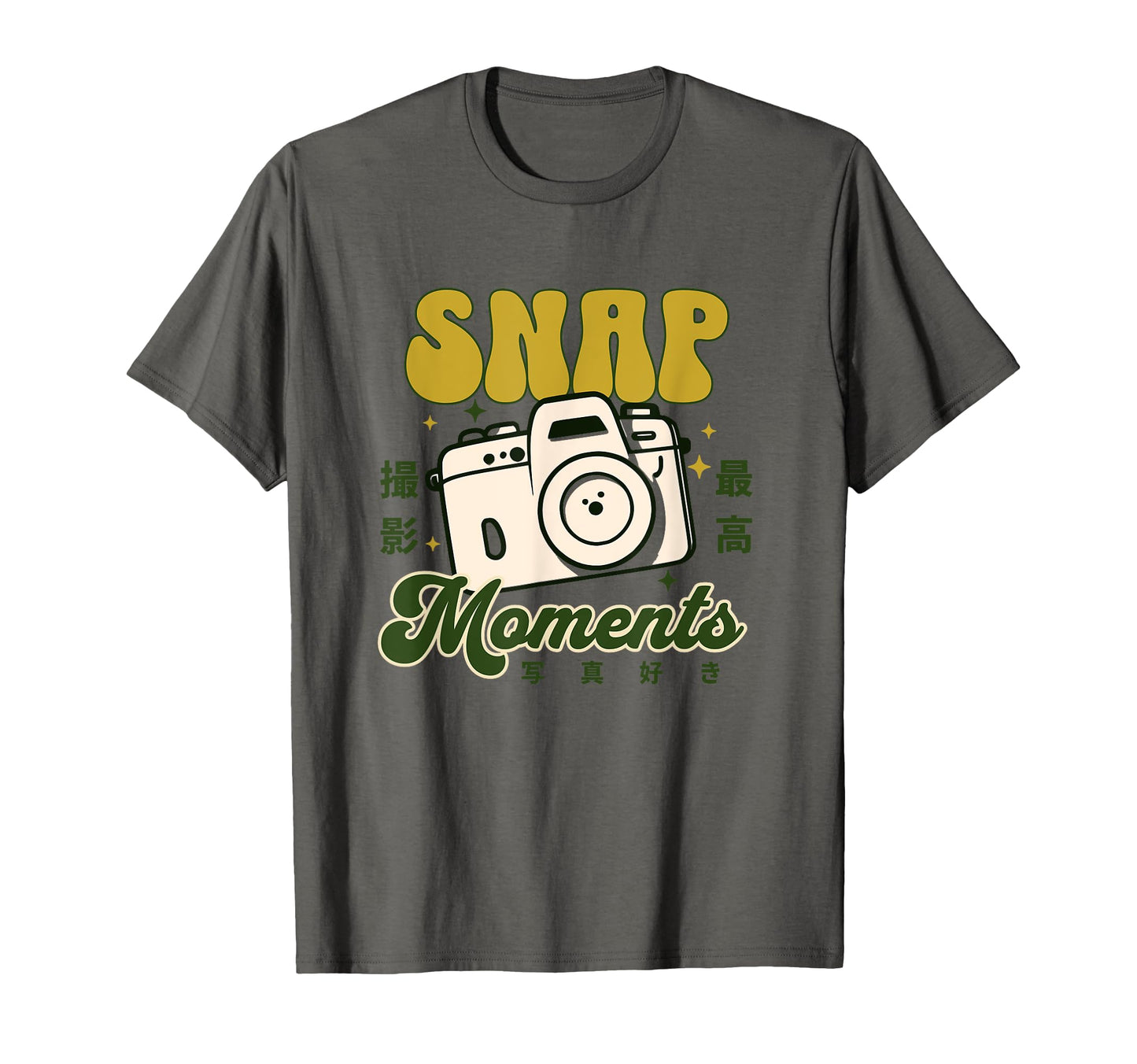 Snap Moments Photography Kawaii T-Shirt - Novelty Apparel for Adults - T-Shirt, Sweatshirt, Hoodie