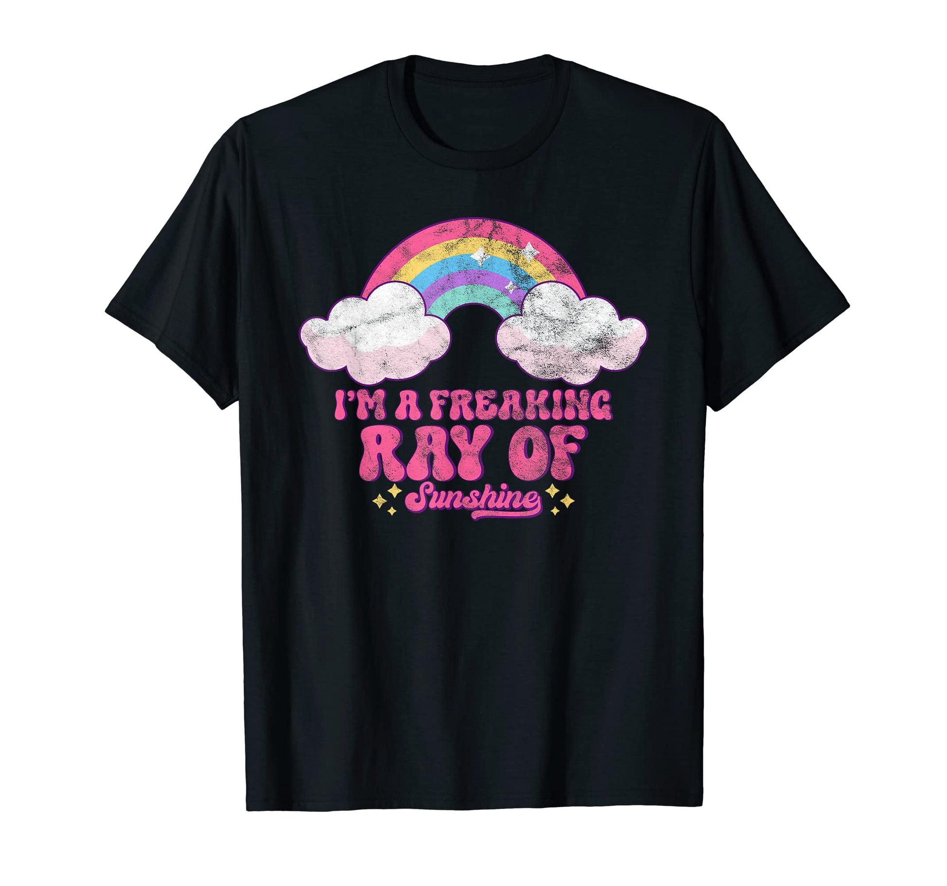 Im Freaking Ray Sunshine Rainbow Moms T-Shirt - Aesthetic Graphic Unisex - T-Shirt, Sweatshirt, Hoodie