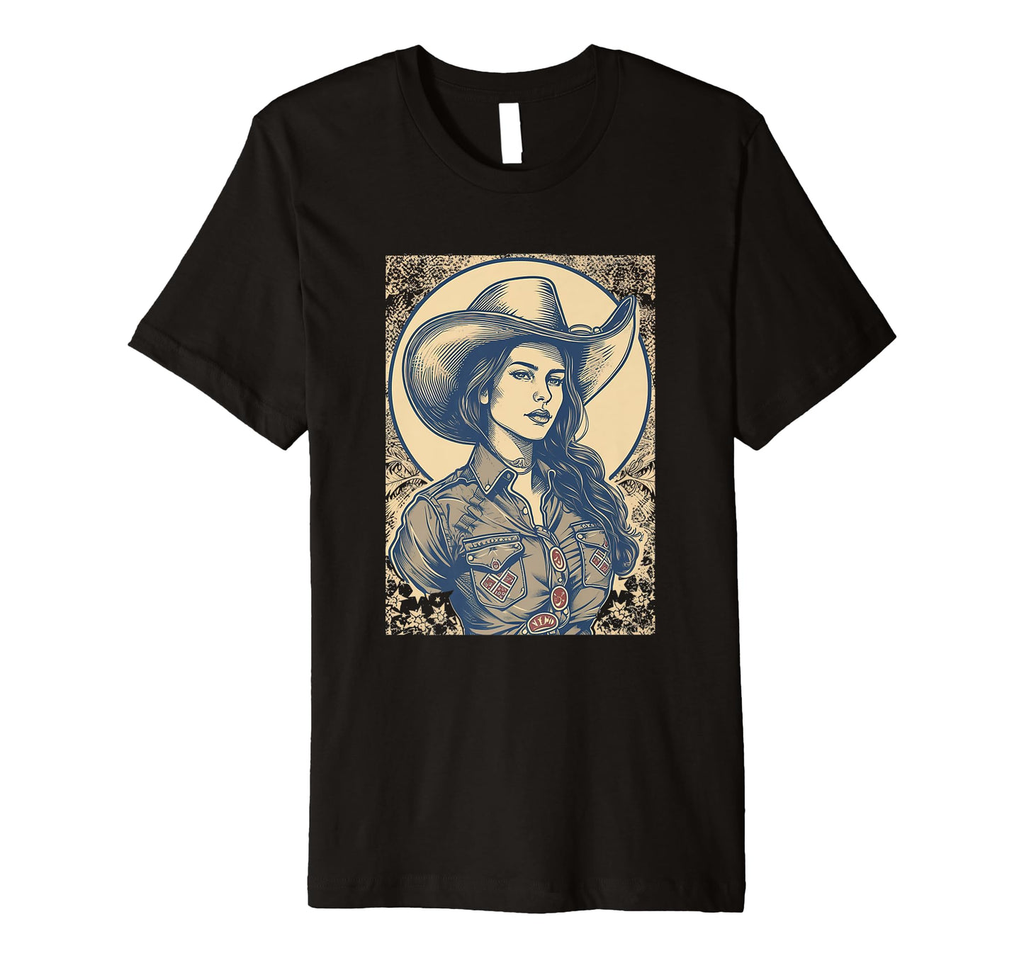 Cowgirl Cowboy Patriotic Cow And Farm T-Shirt - Streetwear Style Unisex - T-Shirt, Sweatshirt, Hoodie