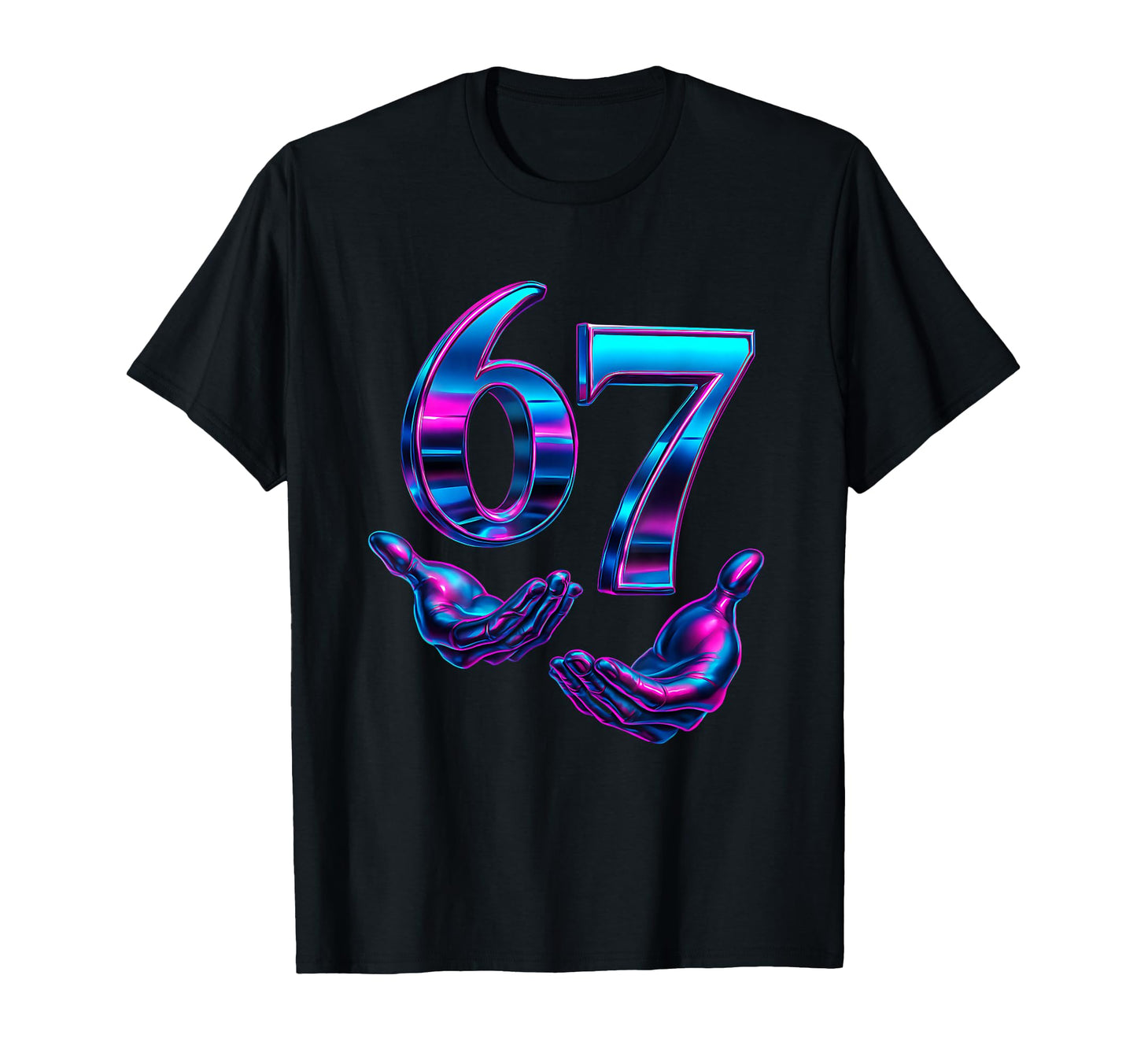 Funny Six Seven 6 7 Gen Alpha Slang T-Shirt - Aesthetic Graphic Unisex - T-Shirt, Sweatshirt, Hoodie