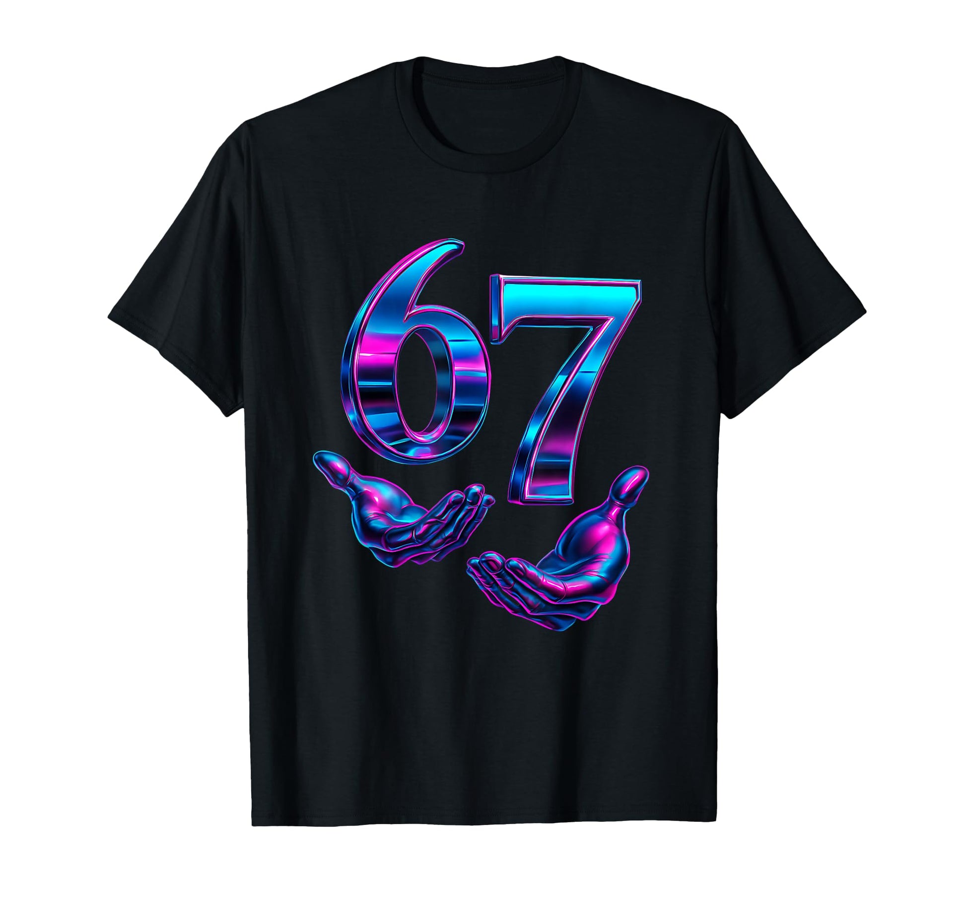 Funny Six Seven 6 7 Gen Alpha Slang T-Shirt - Aesthetic Graphic Unisex - T-Shirt, Sweatshirt, Hoodie