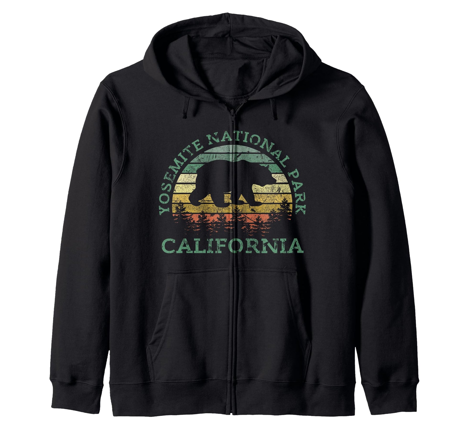 Yosemite National Park California Usa Hoodie - Trendy Graphic Unisex - T-Shirt, Sweatshirt, Hoodie