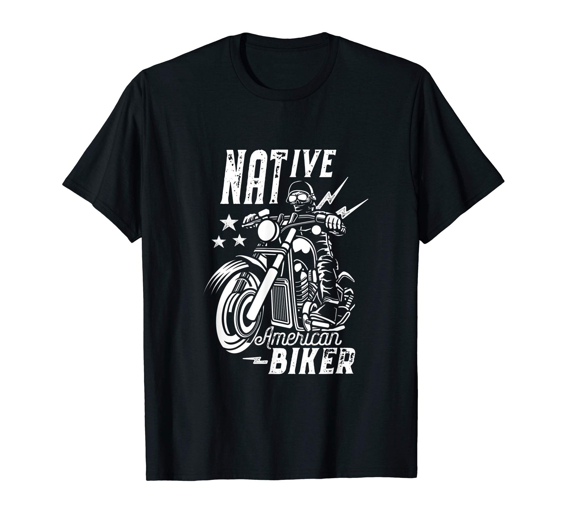 Native American Indian Biker T-Shirt - Unique Graphic for Adults - T-Shirt, Sweatshirt, Hoodie