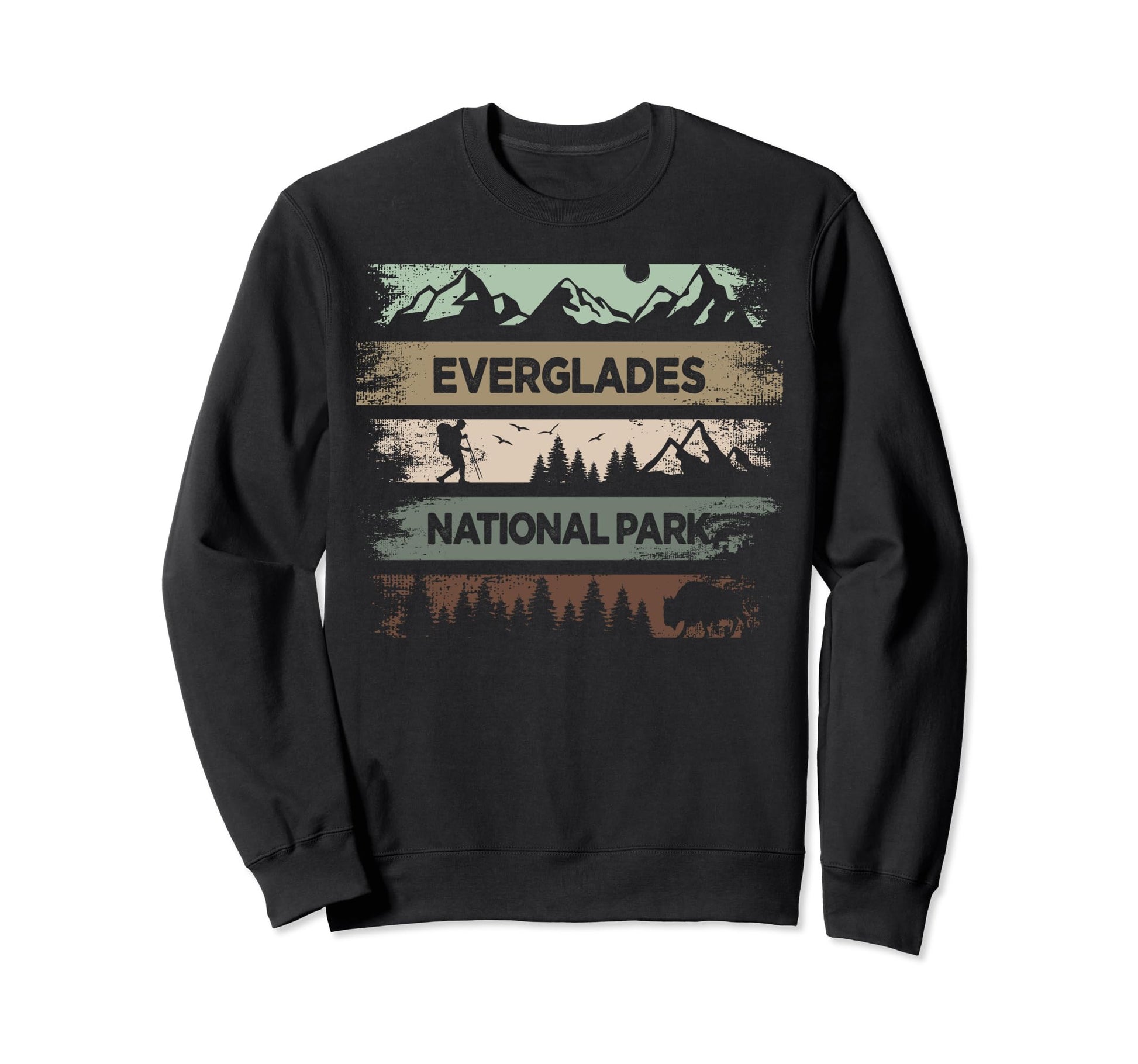 Everglades National Park Us Everglades Sweatshirt - Graphic Print Men Women - T-Shirt, Sweatshirt, Hoodie