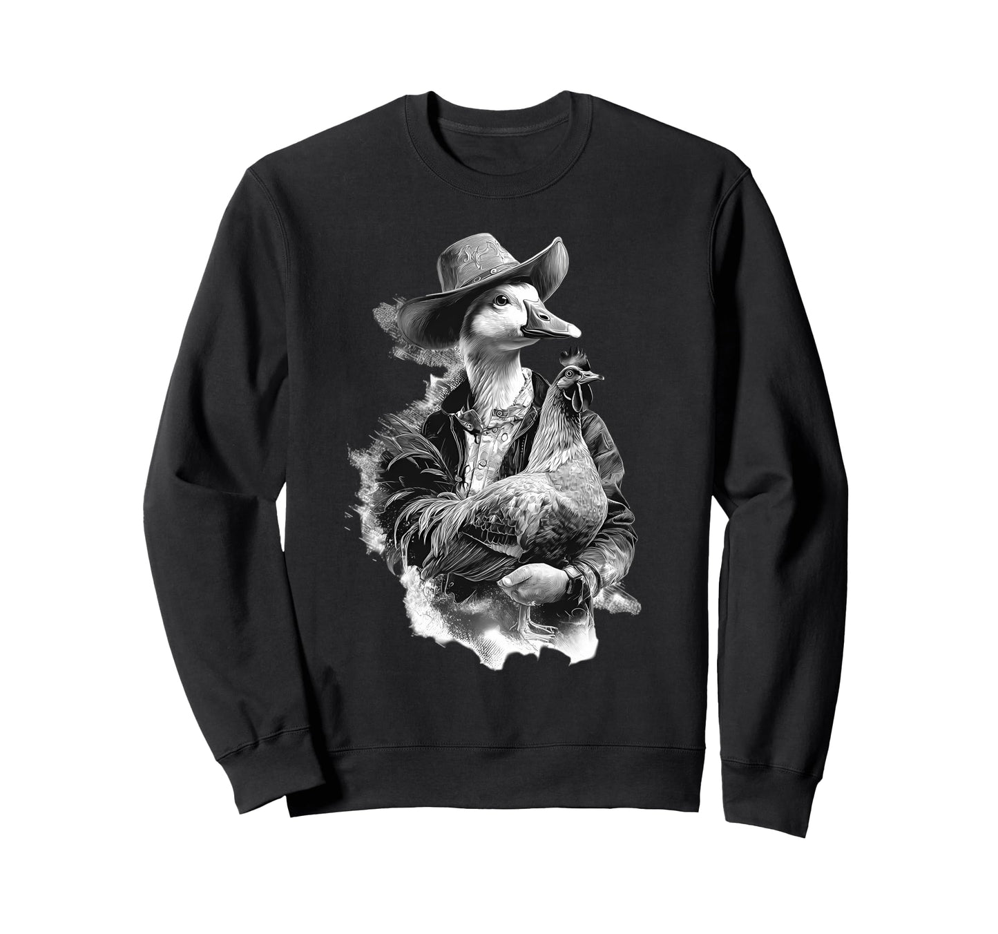 Goose Cowboy Rodeo Cowgirl Sweatshirt - Casual Everyday Wear Unisex - T-Shirt, Sweatshirt, Hoodie