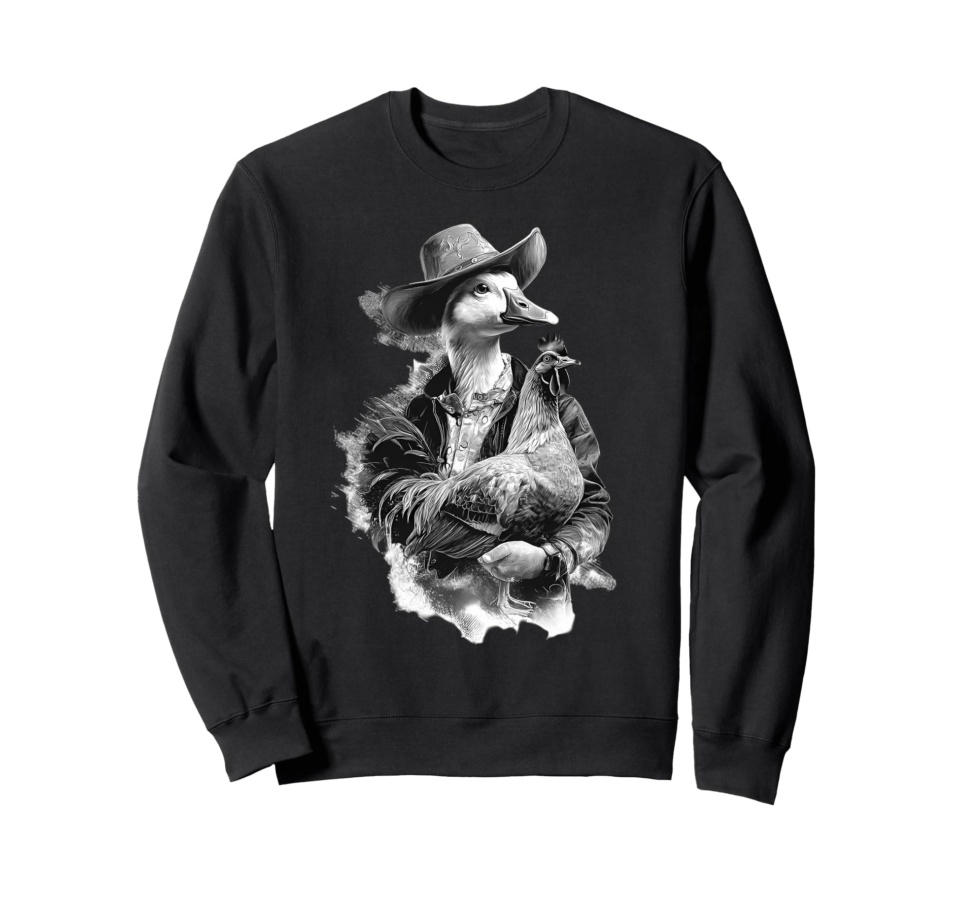 Goose Cowboy Rodeo Cowgirl Sweatshirt - Casual Everyday Wear Unisex - T-Shirt, Sweatshirt, Hoodie