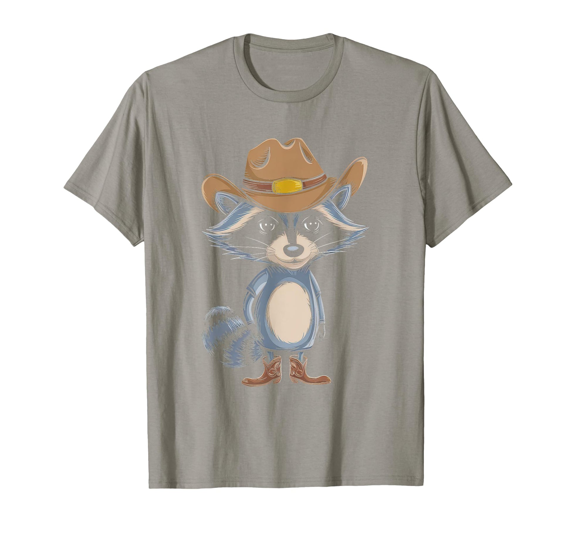 Raccoon 90S Country Music Western T-Shirt - Minimalist Print for Adults - T-Shirt, Sweatshirt, Hoodie