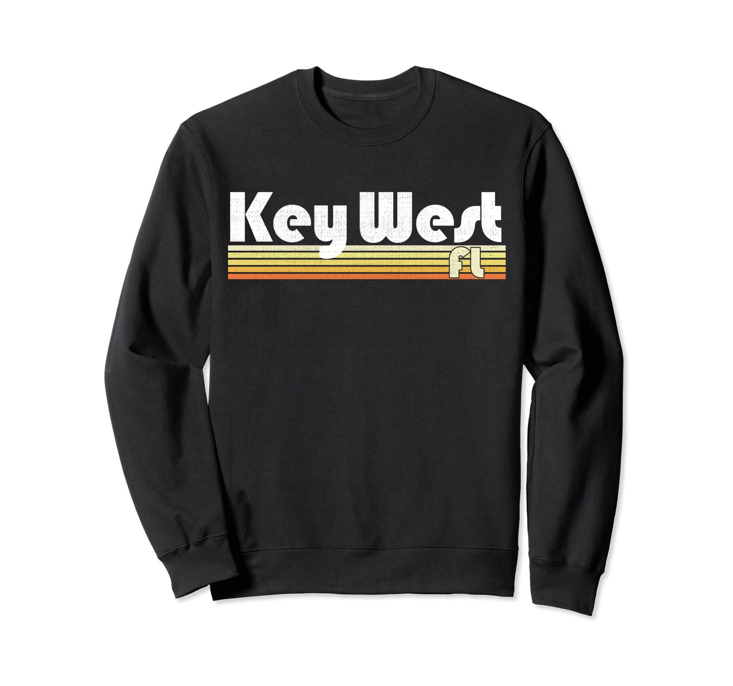 Key West Florida Pride 70S 80S Beach Sweatshirt - Streetwear Style Unisex - T-Shirt, Sweatshirt, Hoodie