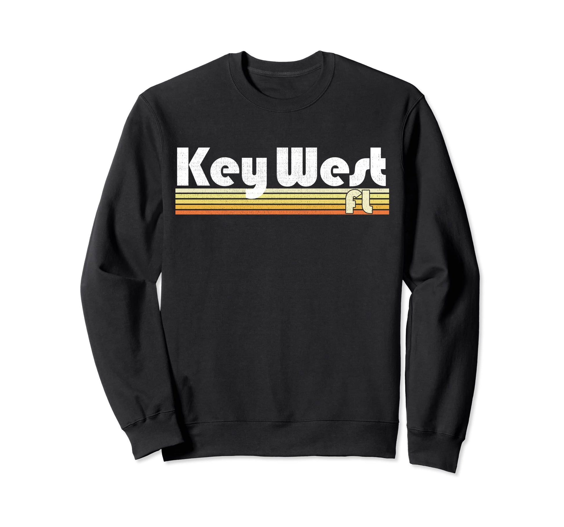 Key West Florida Pride 70S 80S Beach Sweatshirt - Streetwear Style Unisex - T-Shirt, Sweatshirt, Hoodie