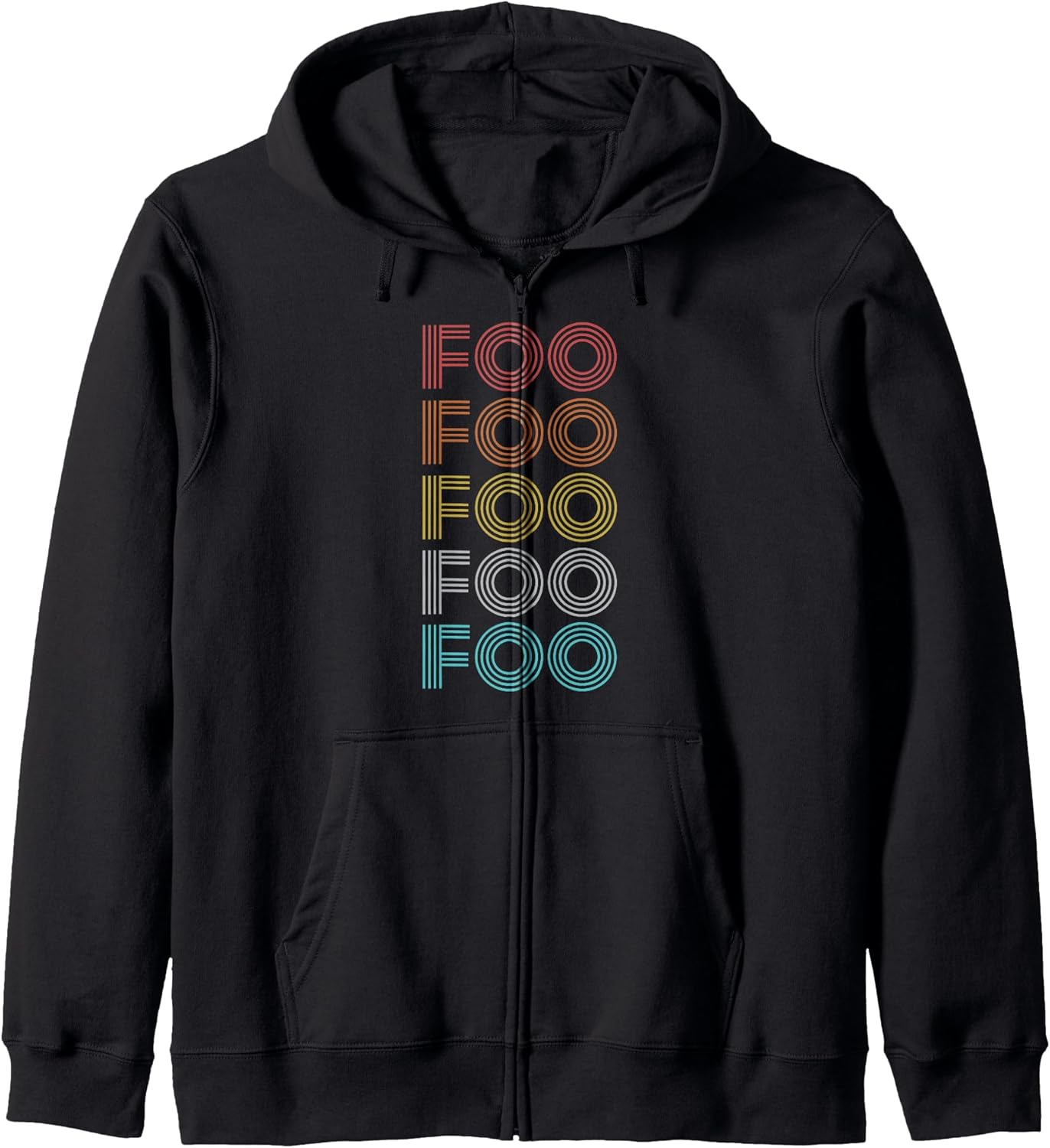 Foo Vintage Retro Apparel - Adult & Kids T-Shirts, Sweatshirts & Hoodies apparel design preview 1