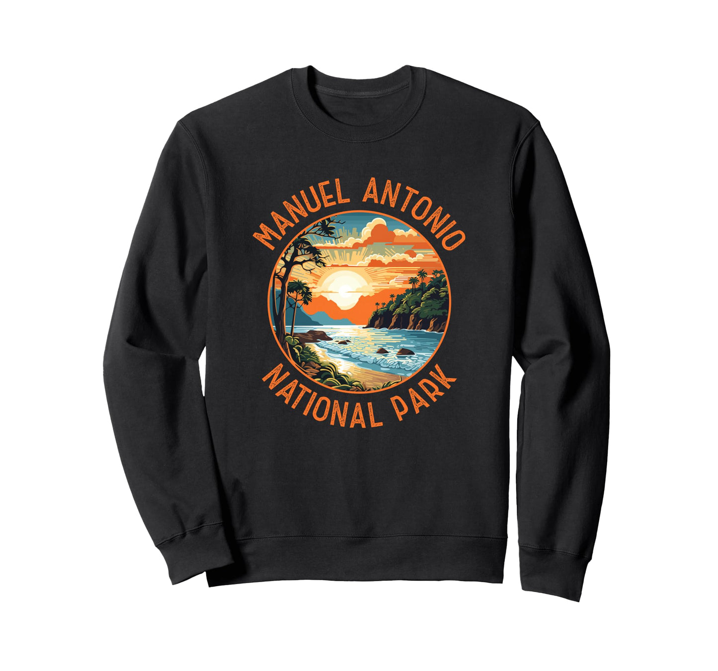 Manuel Antonio National Park Sweatshirt - Aesthetic Graphic Men Women - T-Shirt, Sweatshirt, Hoodie
