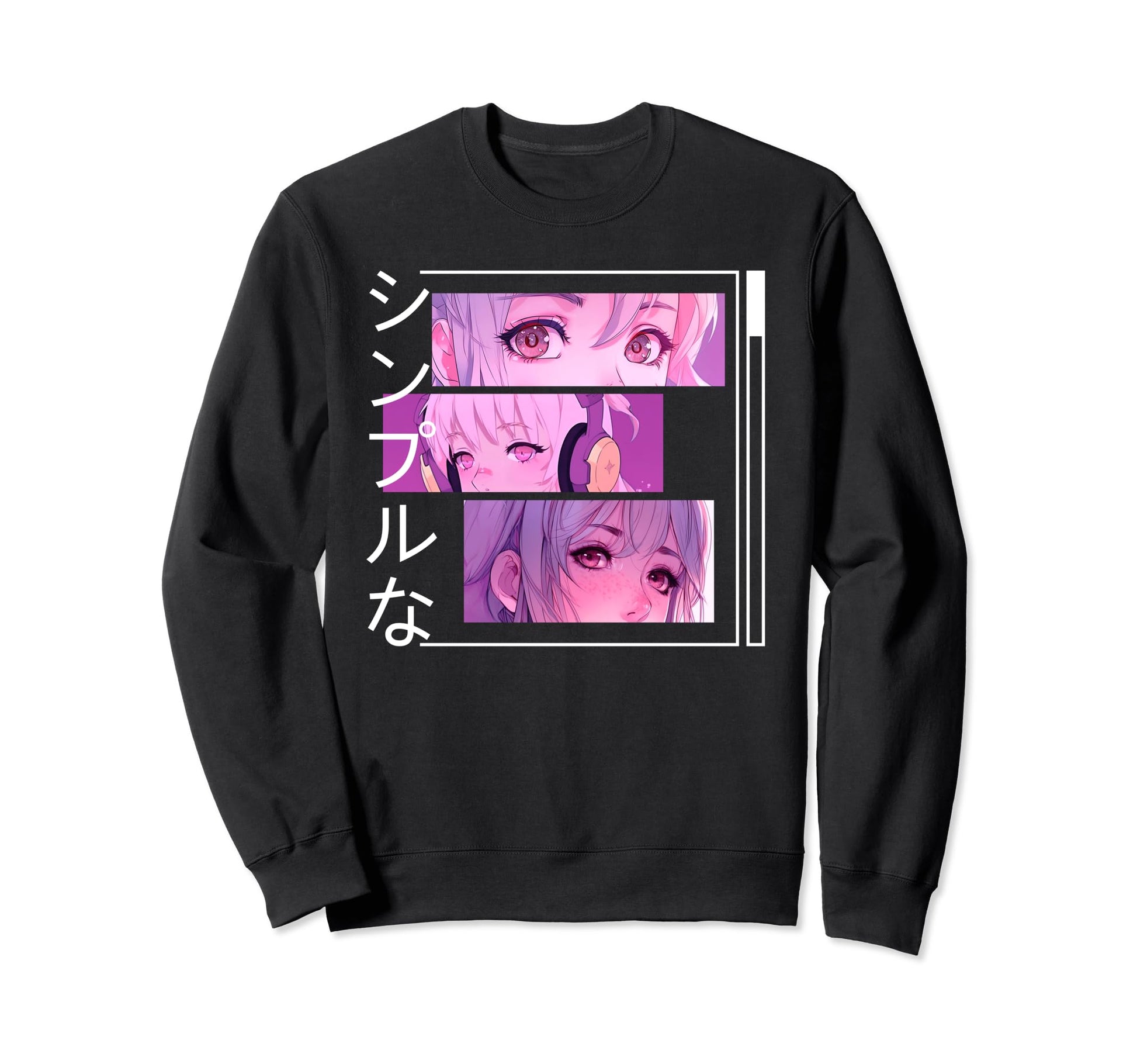 Kawaii Lofi Otaku Soft Aesthetic Sweatshirt - Aesthetic Graphic Men Women - T-Shirt, Sweatshirt, Hoodie