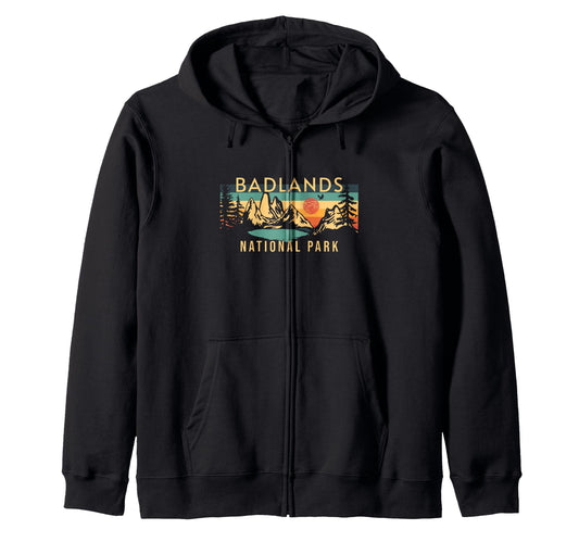Badlands National Park South Dakota T-Shirt - Aesthetic Graphic for Adults - T-Shirt, Sweatshirt, Hoodie