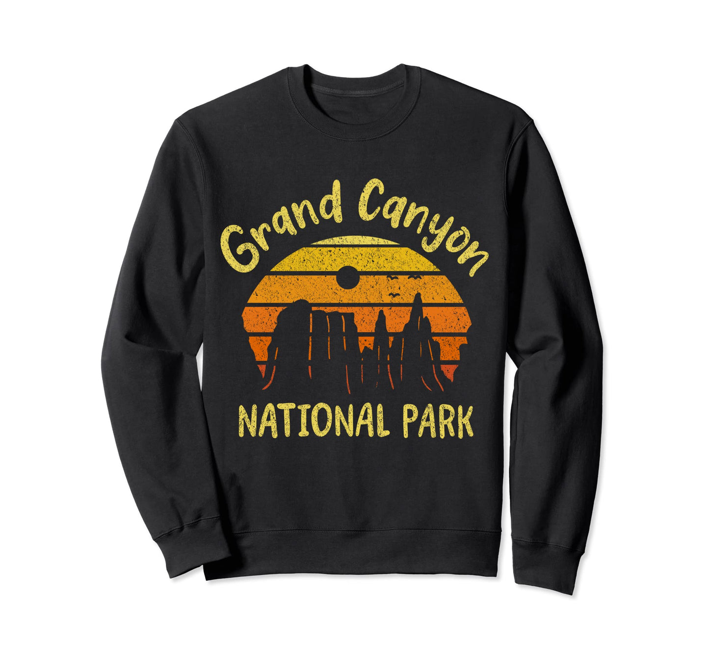 Grand Canyon National Park Hiking Sweatshirt - Trendy Graphic Men Women - T-Shirt, Sweatshirt, Hoodie