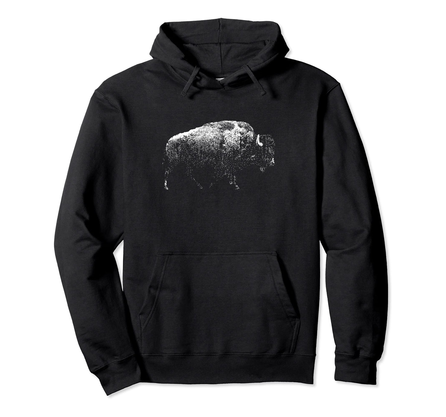 Buffalo I Bison I National Park Wild Hoodie - Novelty Apparel Men Women - T-Shirt, Sweatshirt, Hoodie