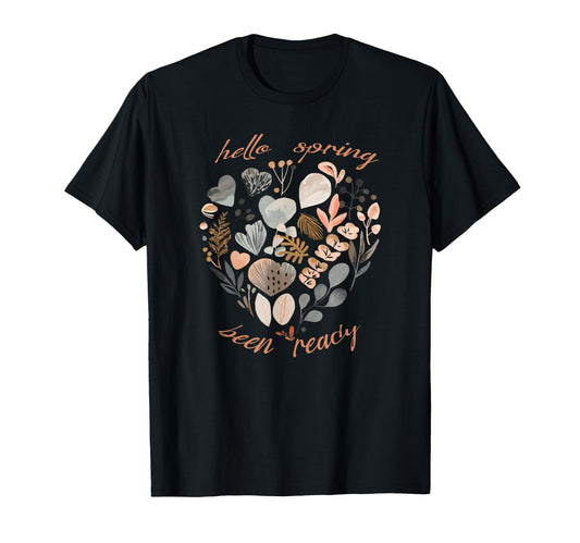 2025 Spring Pastel Boho Casual T-Shirt - Fun Novelty Design for Adults - T-Shirt, Sweatshirt, Hoodie