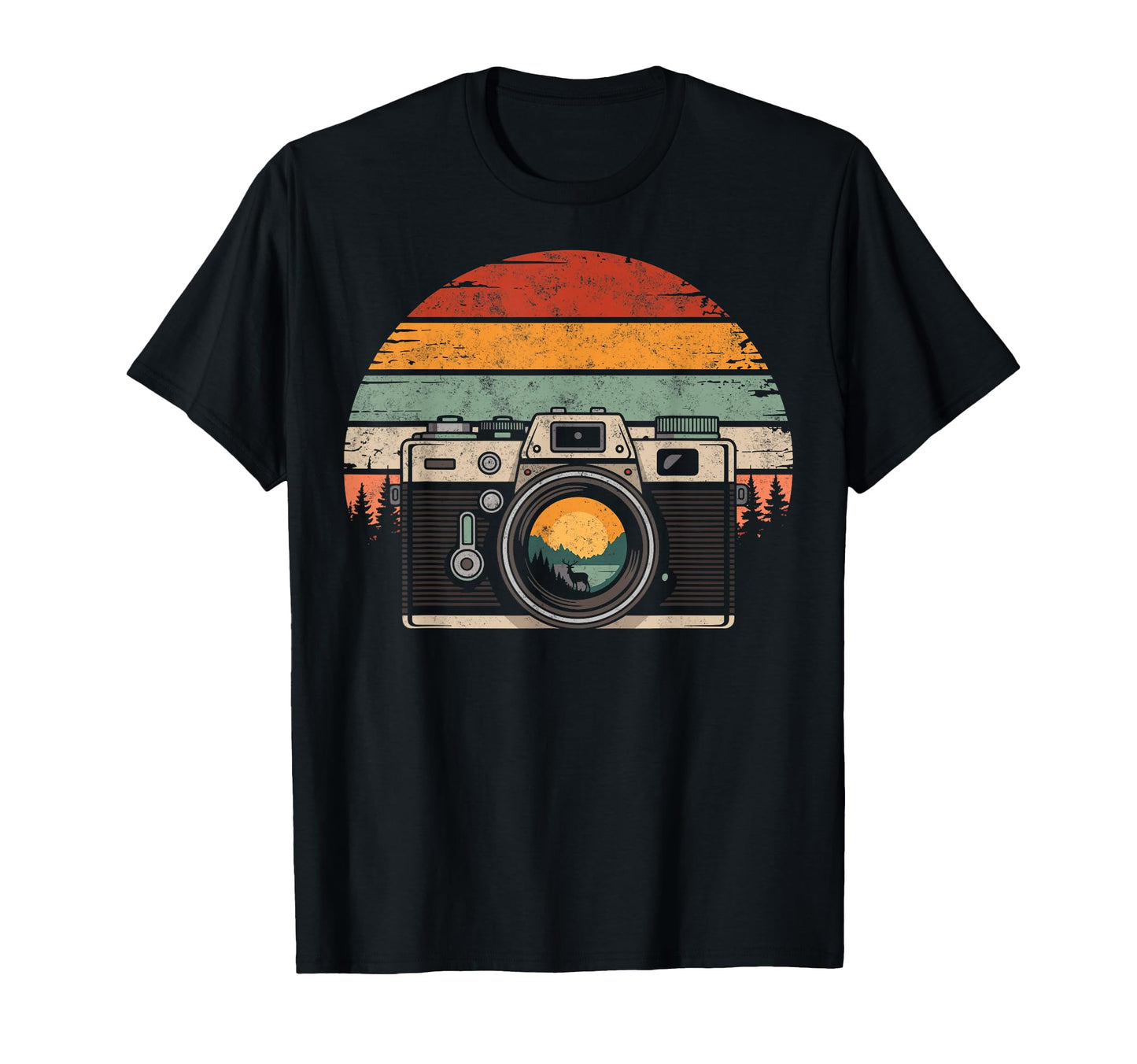 Photo Camera Nature Photographer T-Shirt - Trendy Graphic Unisex - T-Shirt, Sweatshirt, Hoodie