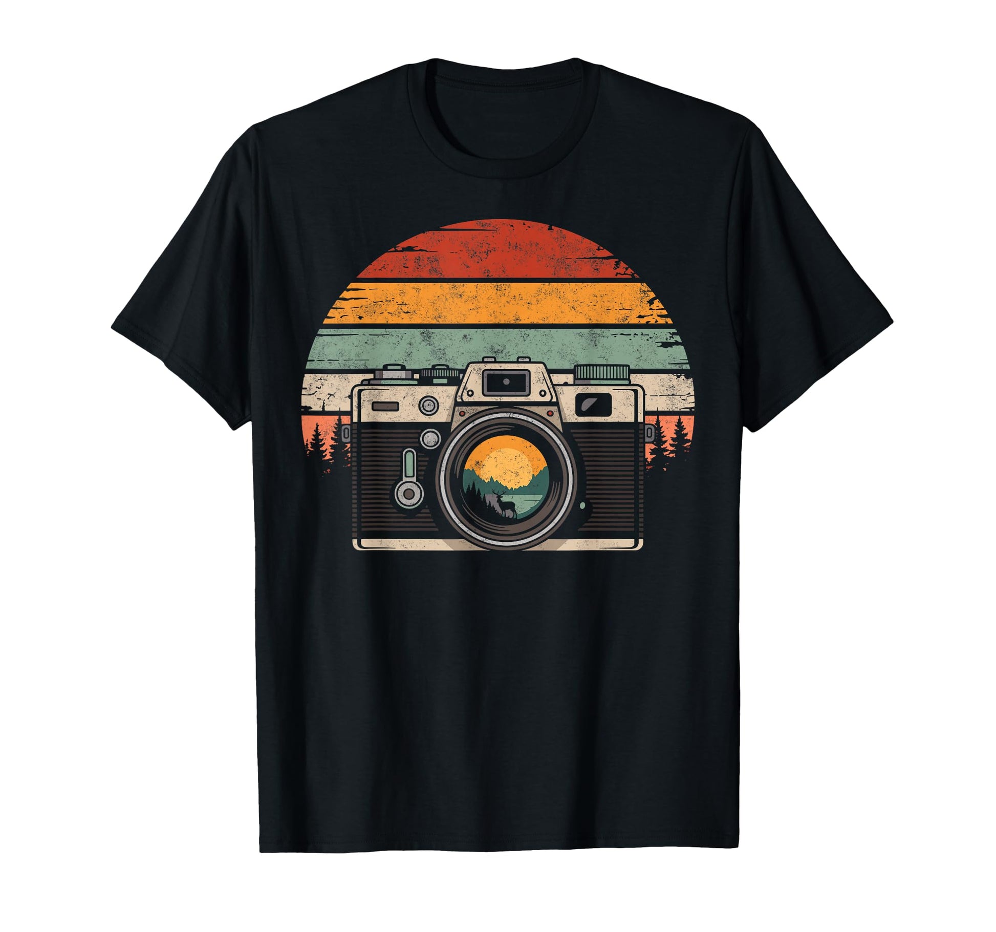 Photo Camera Nature Photographer T-Shirt - Trendy Graphic Unisex - T-Shirt, Sweatshirt, Hoodie