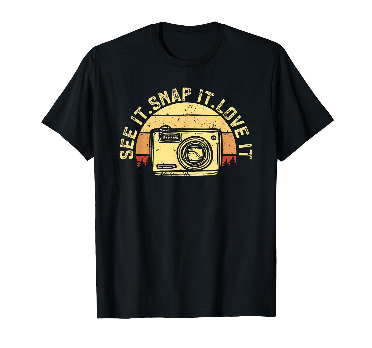 Photo Camera Photographer Flash T-Shirt - Fun Novelty Design Men Women - T-Shirt, Sweatshirt, Hoodie