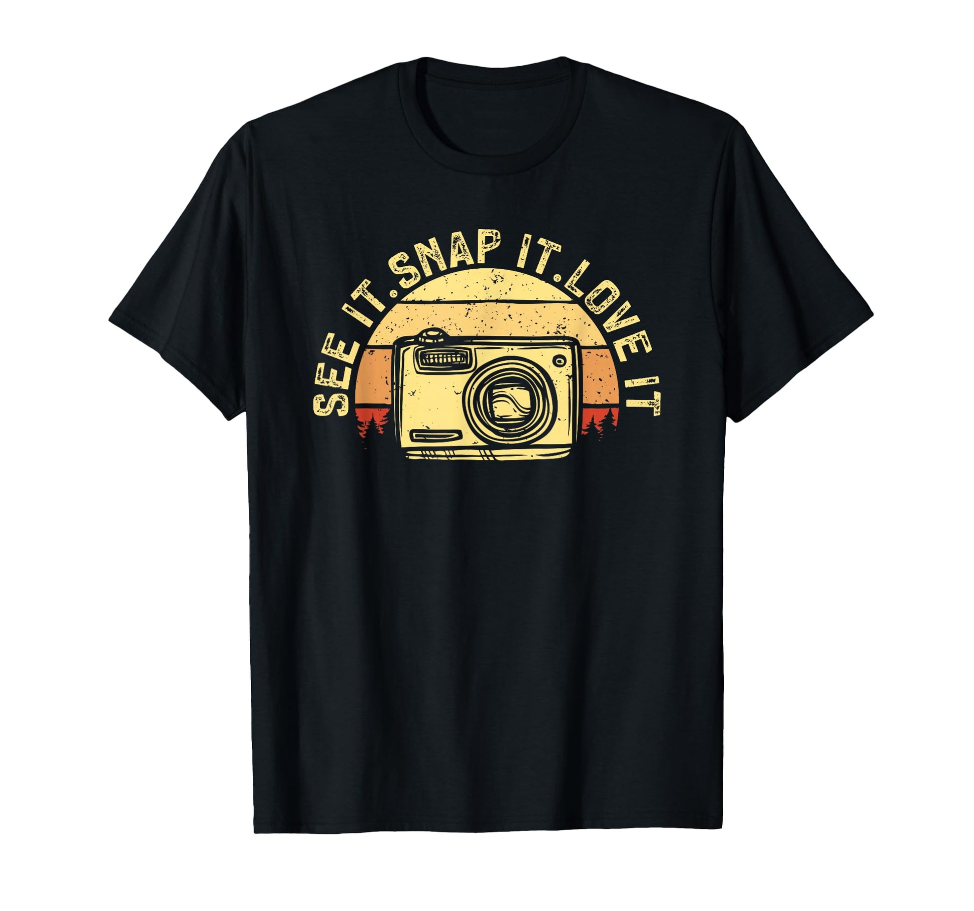 Photo Camera Photographer Flash T-Shirt - Fun Novelty Design Men Women - T-Shirt, Sweatshirt, Hoodie