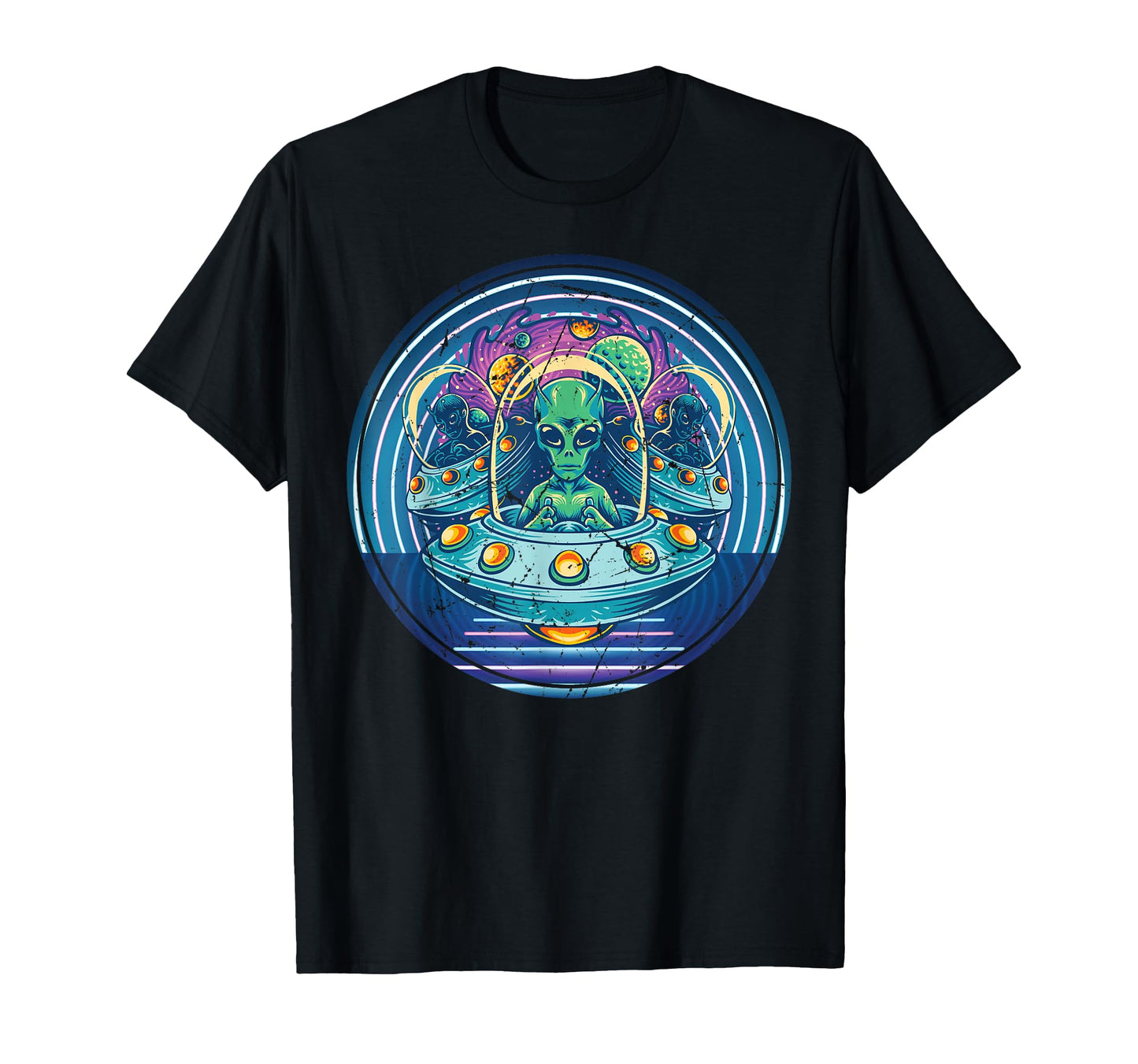 Aliens Indie Aesthetic Vaporwave Pop Art T-Shirt - Trendy Graphic Unisex - T-Shirt, Sweatshirt, Hoodie