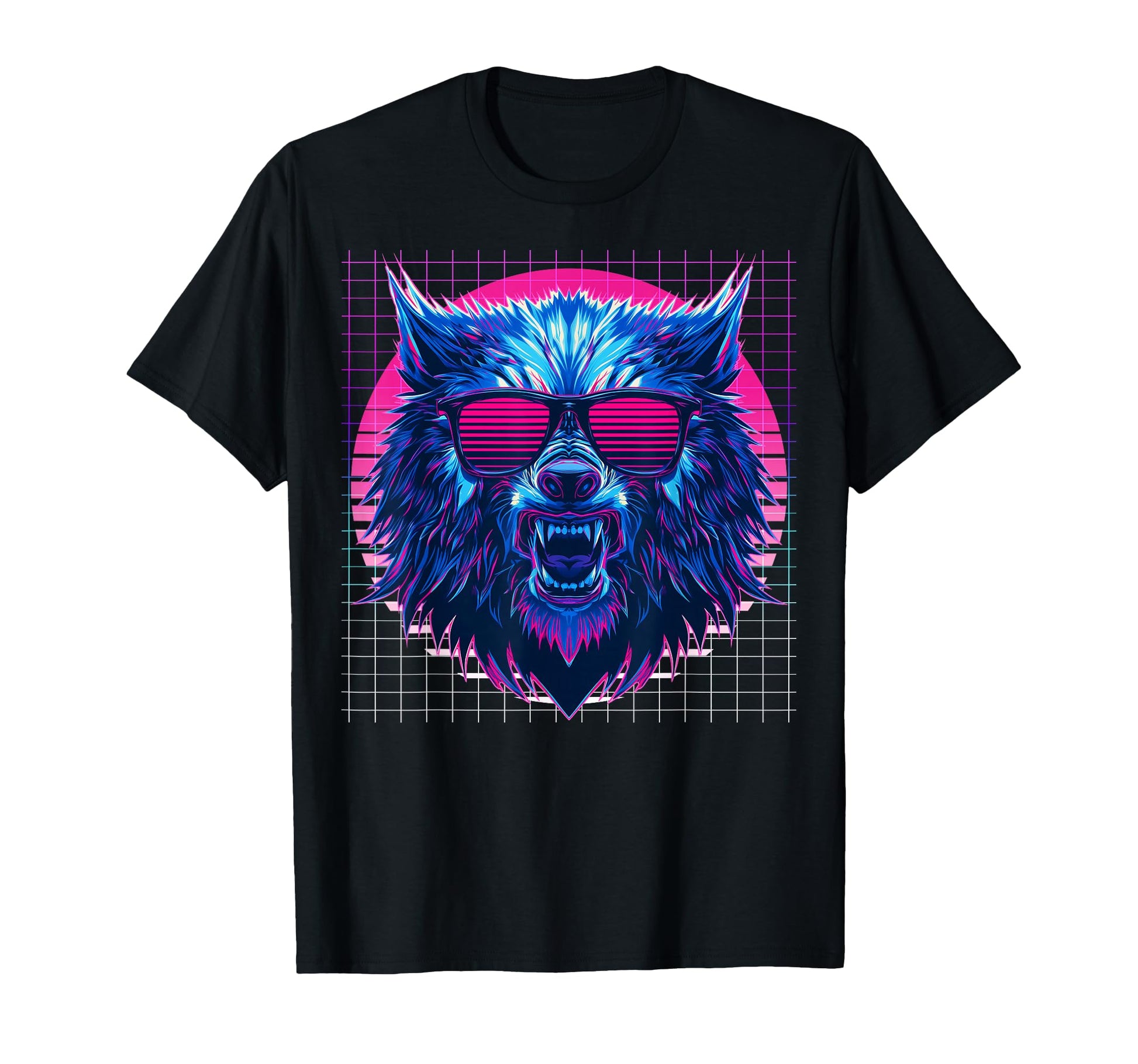 Werewolf Sunglasses Wolf Alpha T-Shirt - Unique Graphic Men Women - T-Shirt, Sweatshirt, Hoodie