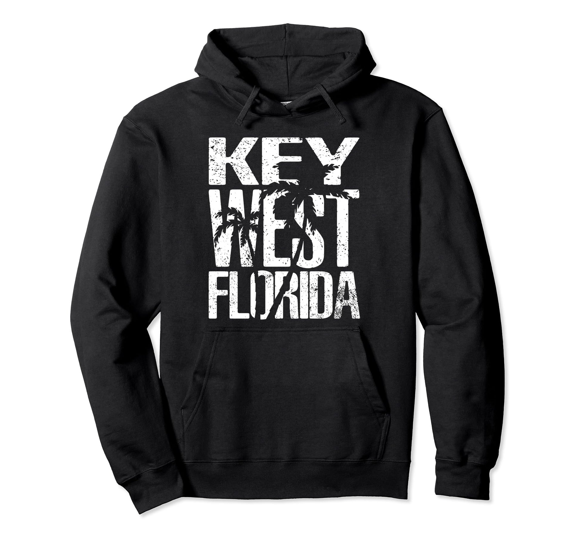 Key West Florida Beach Souvenir Gift Hoodie - Custom Art Print Men Women - T-Shirt, Sweatshirt, Hoodie