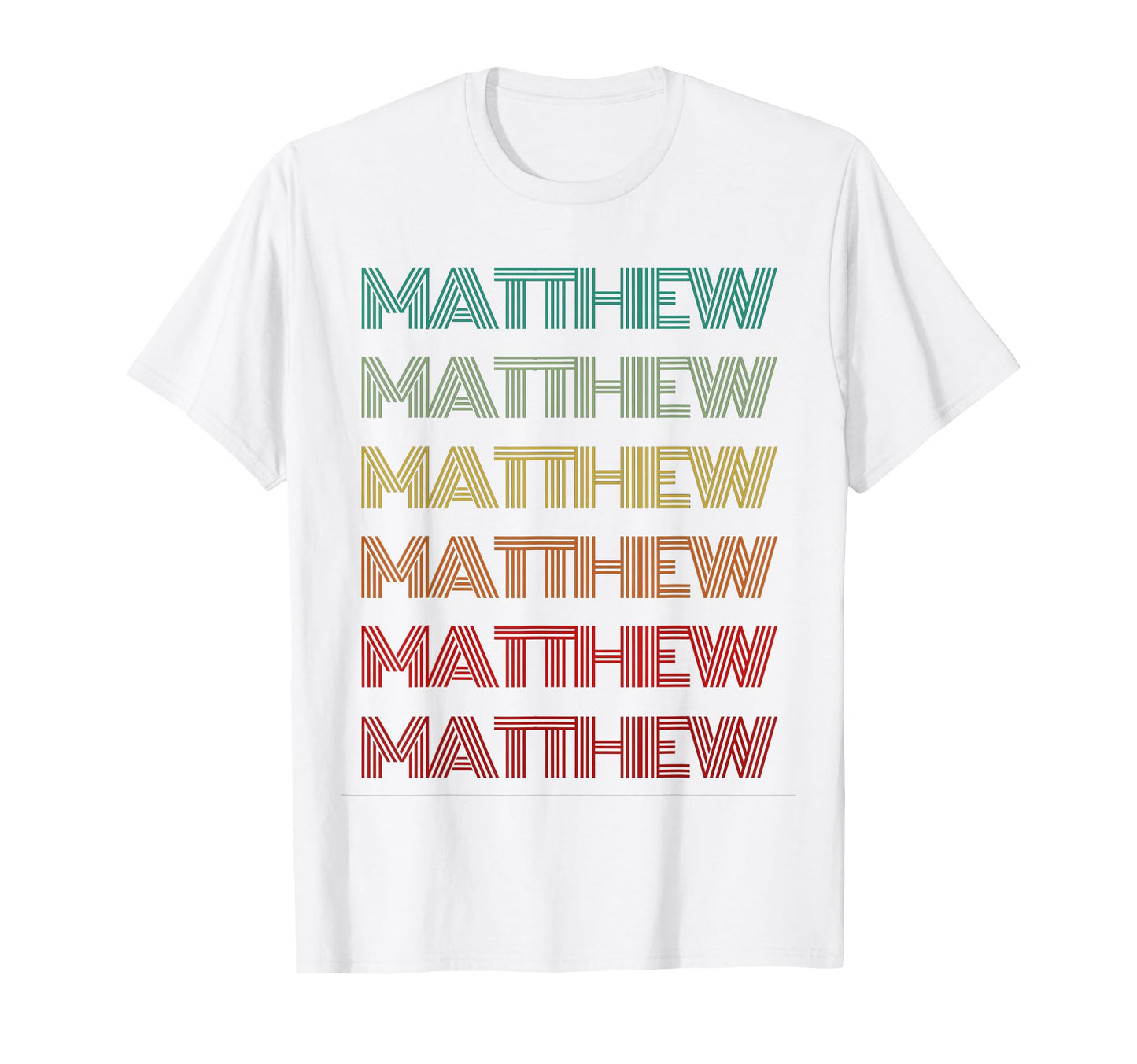 First Name Matthew Personalized T-Shirt - Minimalist Print for Adults - T-Shirt, Sweatshirt, Hoodie