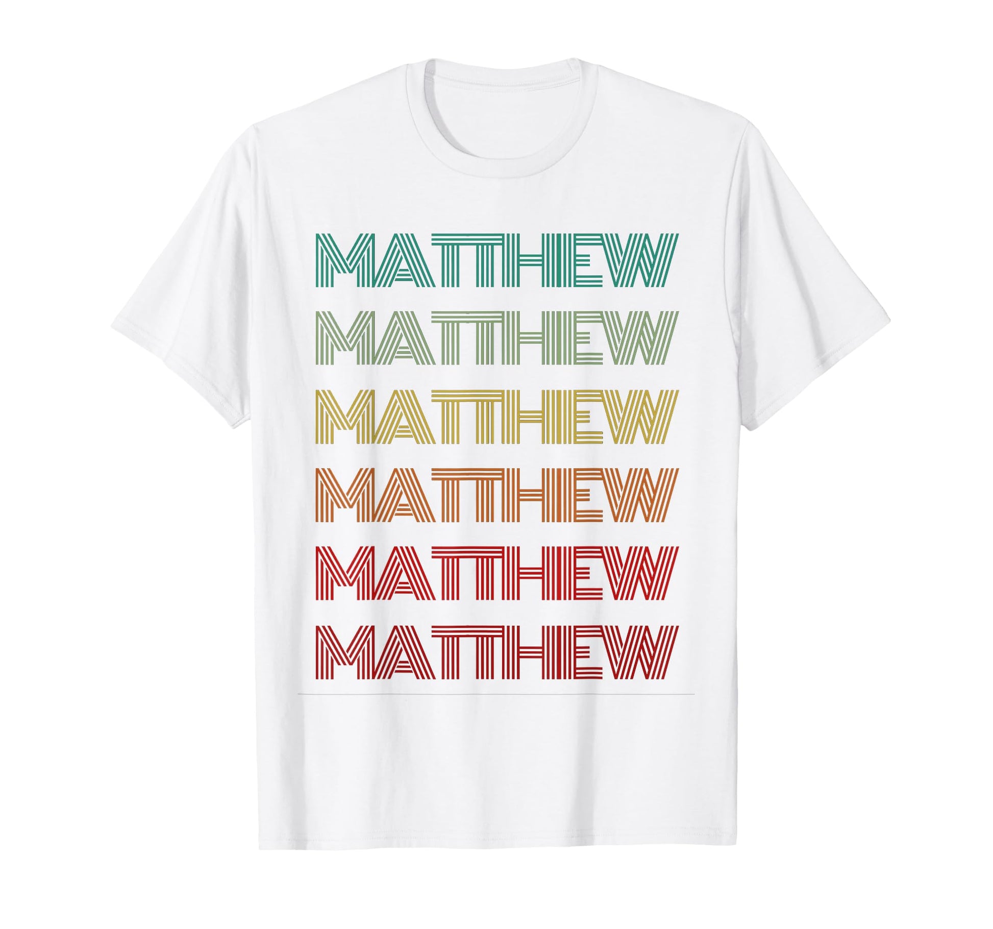 First Name Matthew Personalized T-Shirt - Minimalist Print for Adults - T-Shirt, Sweatshirt, Hoodie