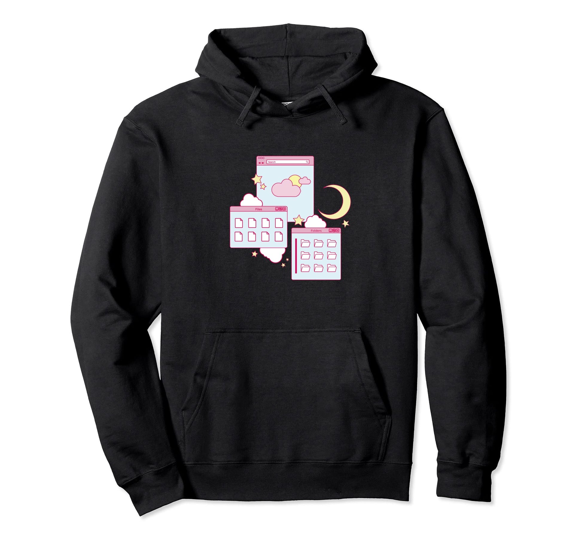Vaporwave Aesthetic Japanese Kawaii Hoodie - Novelty Apparel Men Women - T-Shirt, Sweatshirt, Hoodie