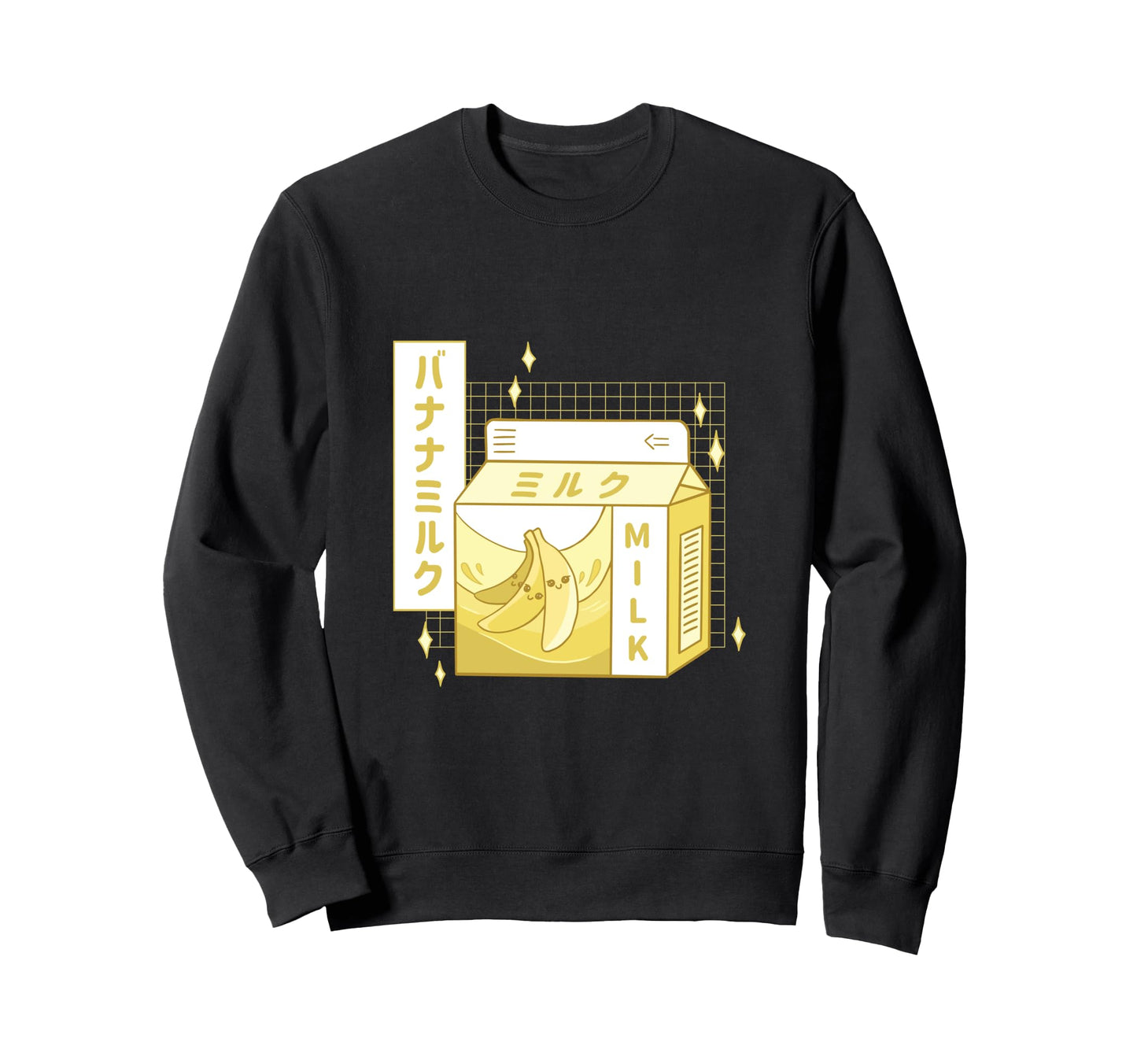 Vaporwave Japanese Kawaii Anime Sweatshirt - Custom Art Print for Adults - T-Shirt, Sweatshirt, Hoodie