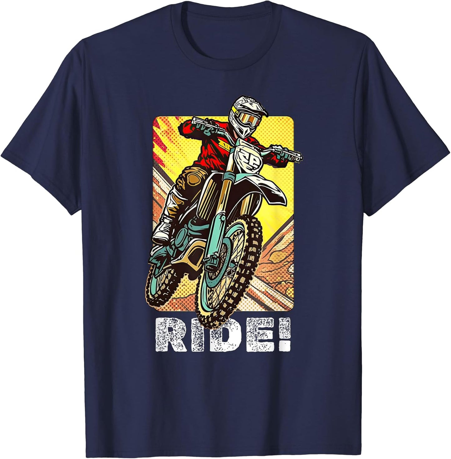 Motocross Bike Dirtbike Braap Designs - Adult & Kids T-Shirts, Sweatshirts & Hoodies apparel design preview 1