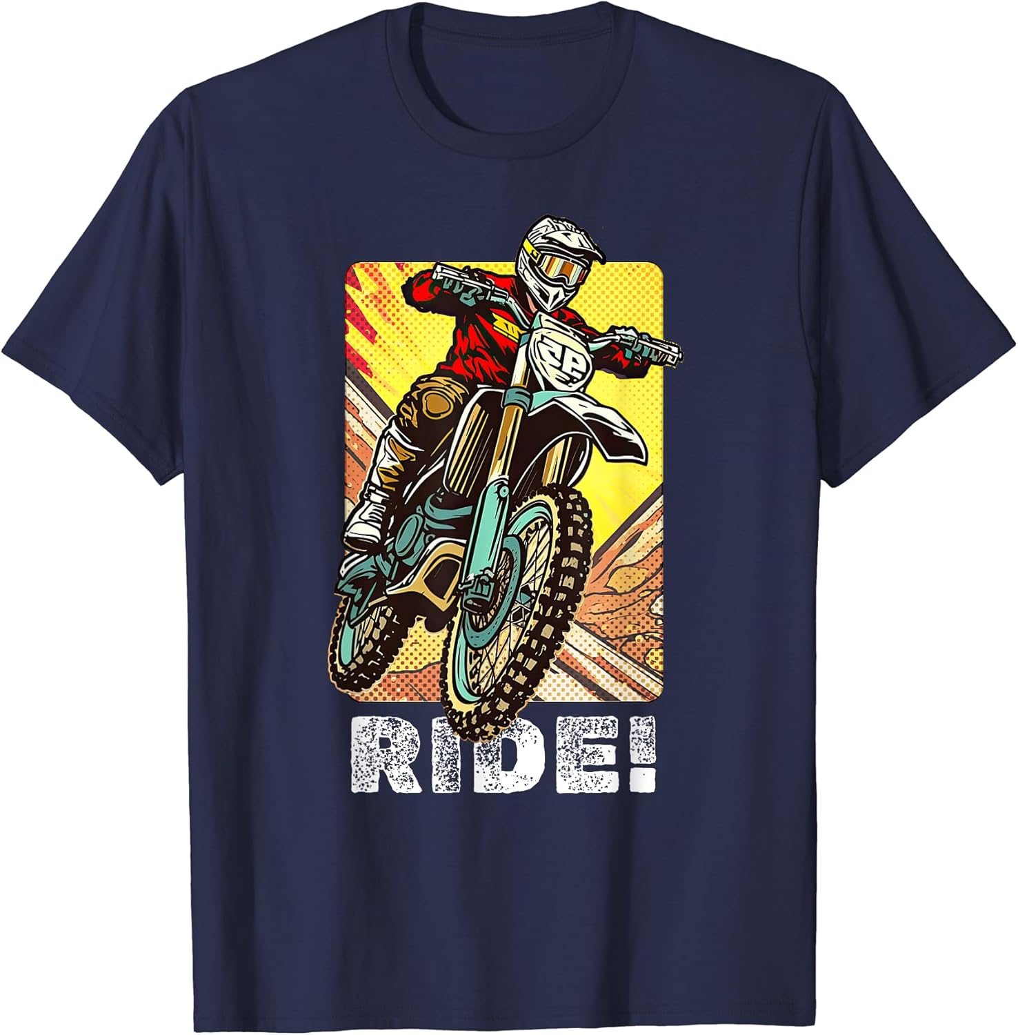 Motocross Bike Dirtbike Braap Designs - Adult & Kids T-Shirts, Sweatshirts & Hoodies apparel design preview 1
