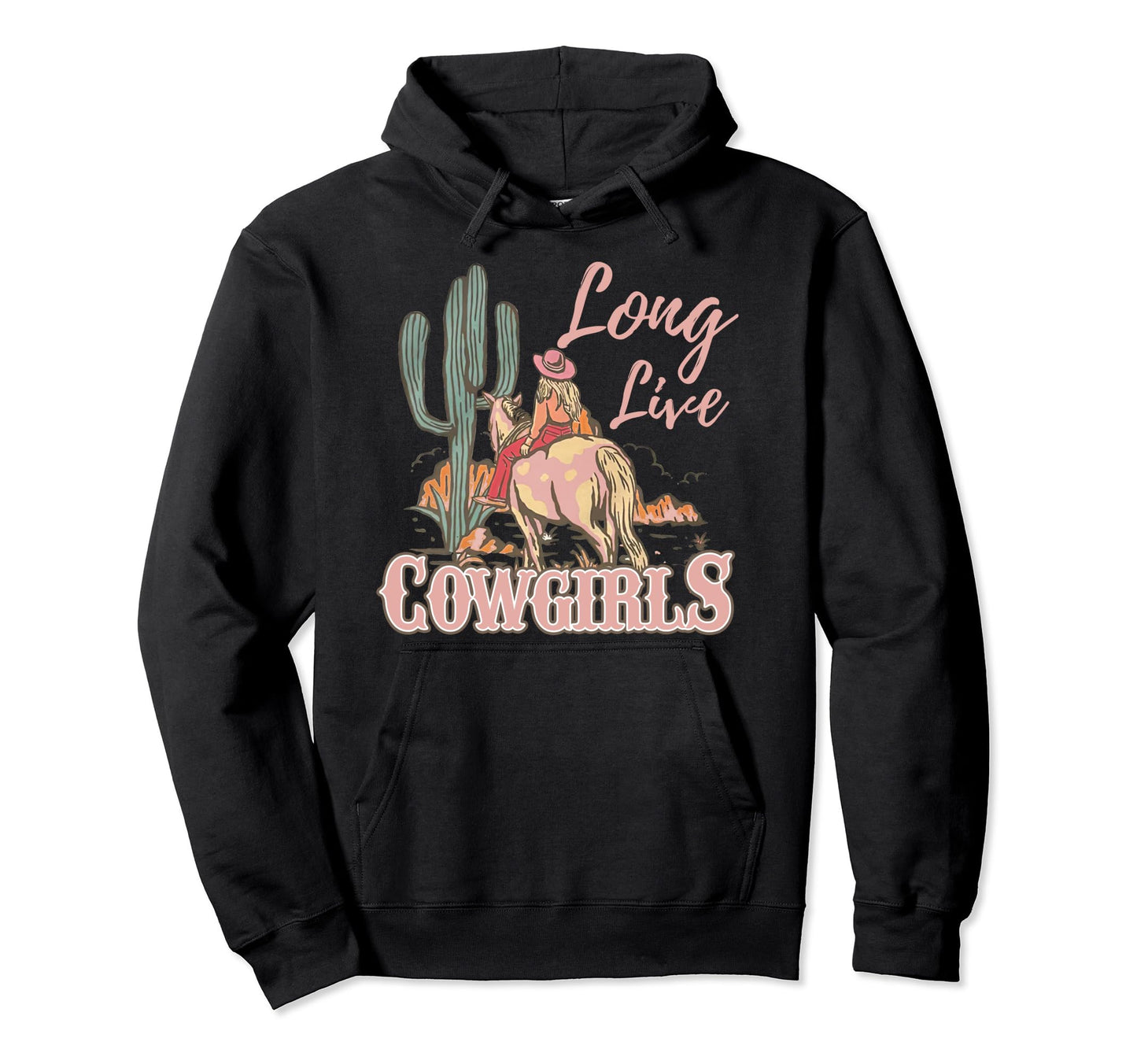Long Live Howdy Rodeo Western Country Hoodie - Novelty Apparel for Adults - T-Shirt, Sweatshirt, Hoodie