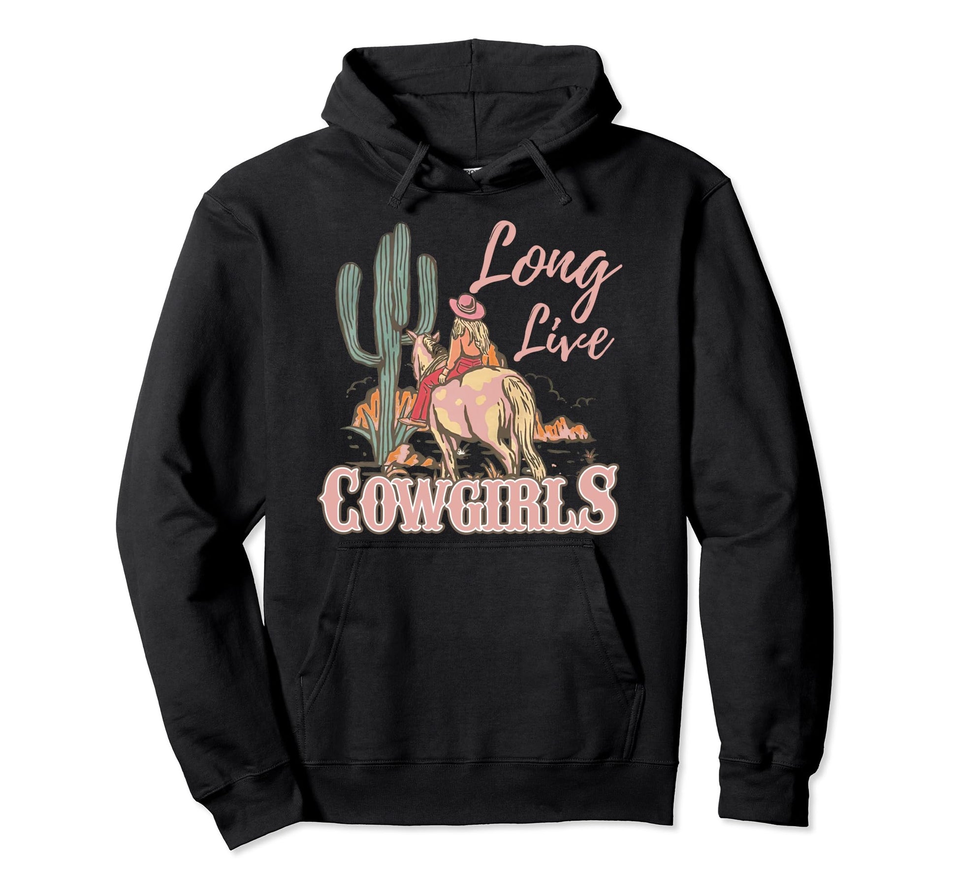 Long Live Howdy Rodeo Western Country Hoodie - Novelty Apparel for Adults - T-Shirt, Sweatshirt, Hoodie