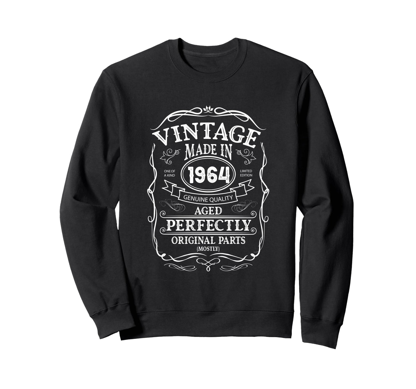 62Th Birthday 1964 Sweatshirt - Custom Art Print for Adults - T-Shirt, Sweatshirt, Hoodie