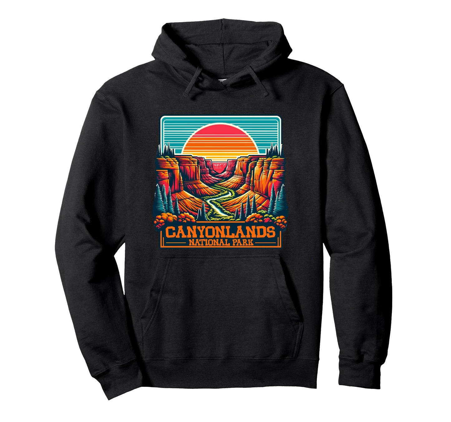 Canyonlands National Park Hoodie - Streetwear Style for Adults - T-Shirt, Sweatshirt, Hoodie