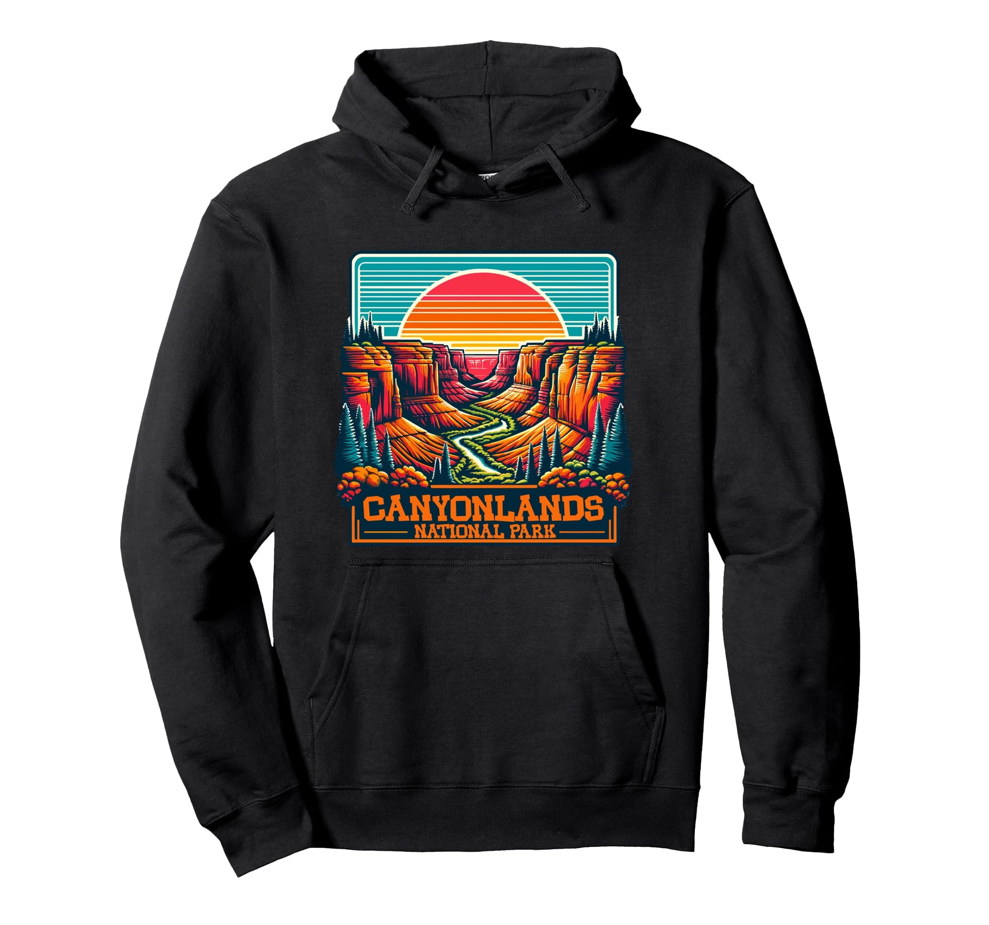 Canyonlands National Park Hoodie - Streetwear Style for Adults - T-Shirt, Sweatshirt, Hoodie