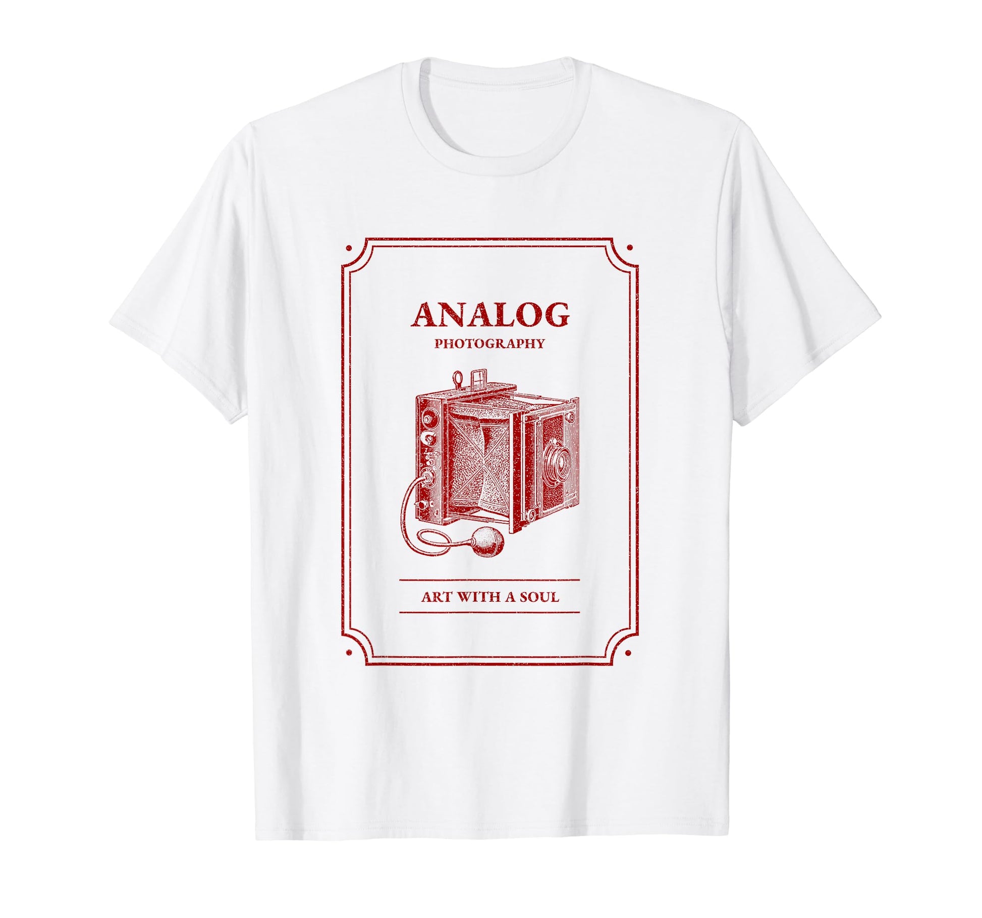 Analog Photography Art Soul Camera T-Shirt - Graphic Print Men Women - T-Shirt, Sweatshirt, Hoodie
