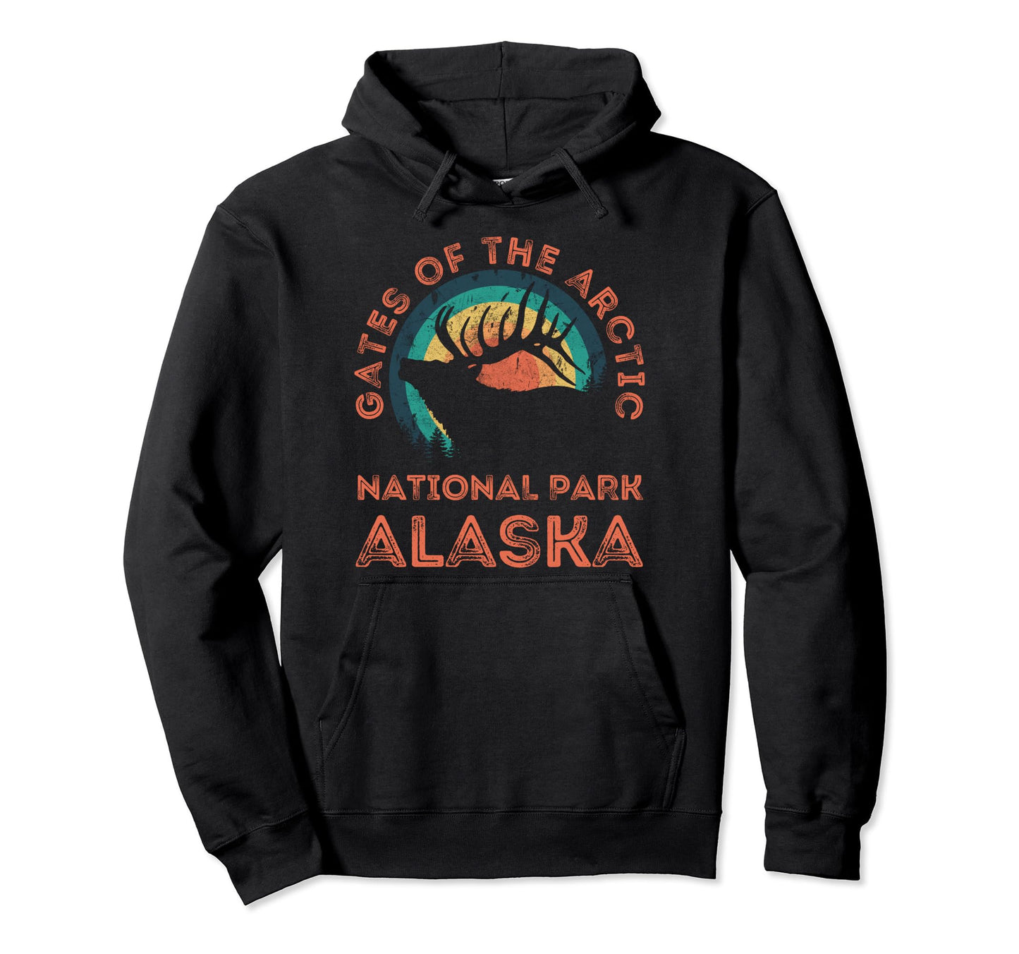 Gates Arctic National Park Alaska Hoodie - Casual Everyday Wear Men Women - T-Shirt, Sweatshirt, Hoodie