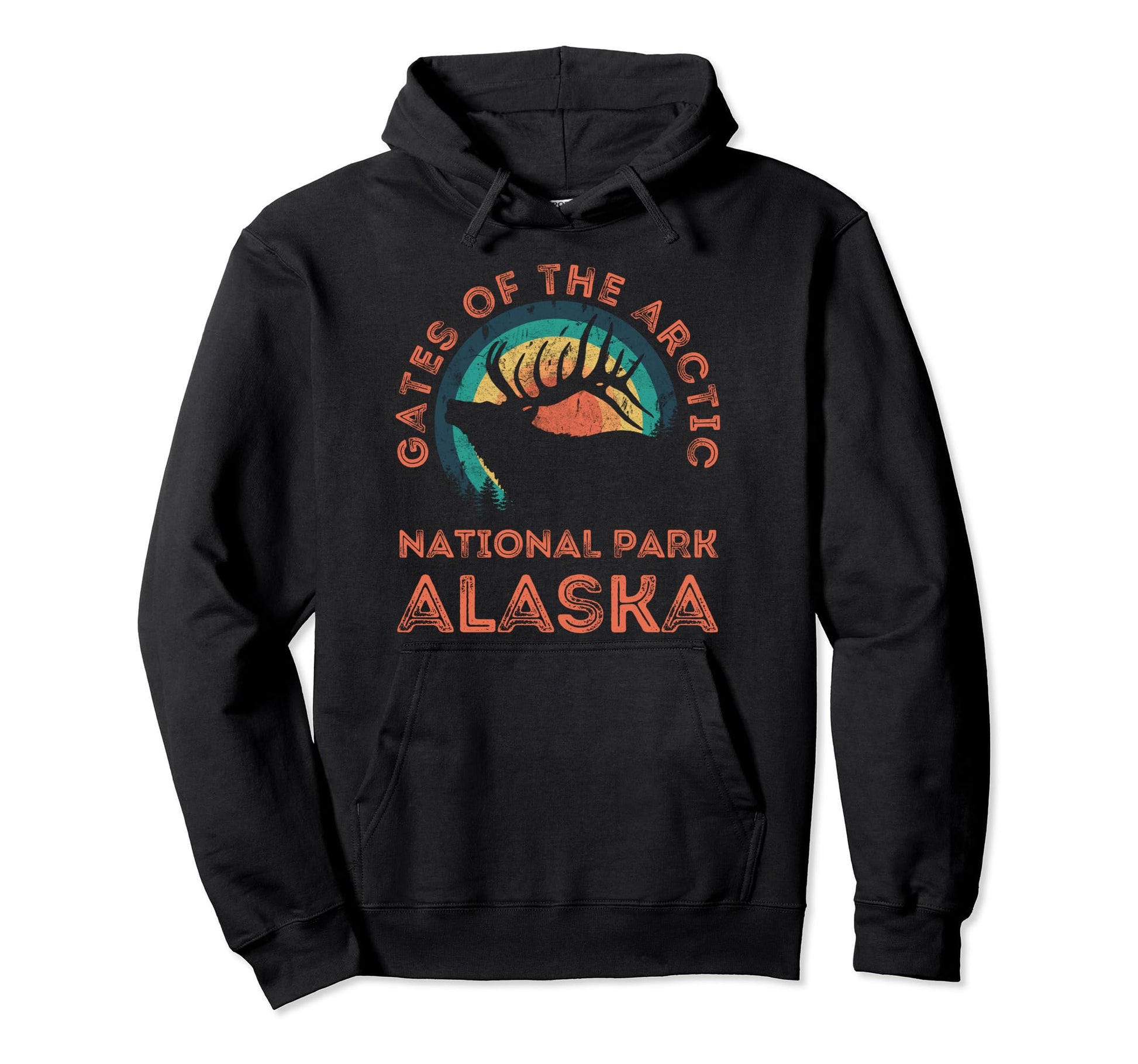 Gates Arctic National Park Alaska Hoodie - Casual Everyday Wear Men Women - T-Shirt, Sweatshirt, Hoodie