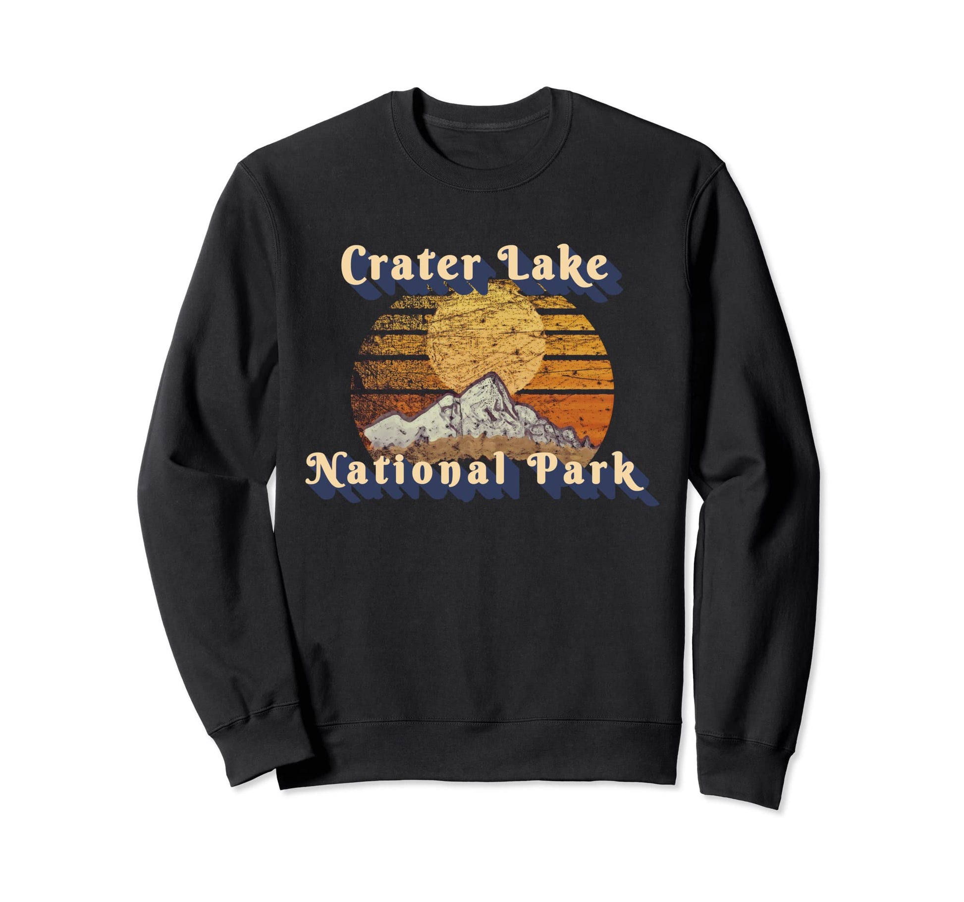 Crater Lake National Park Mountain Sweatshirt - Aesthetic Graphic Unisex - T-Shirt, Sweatshirt, Hoodie