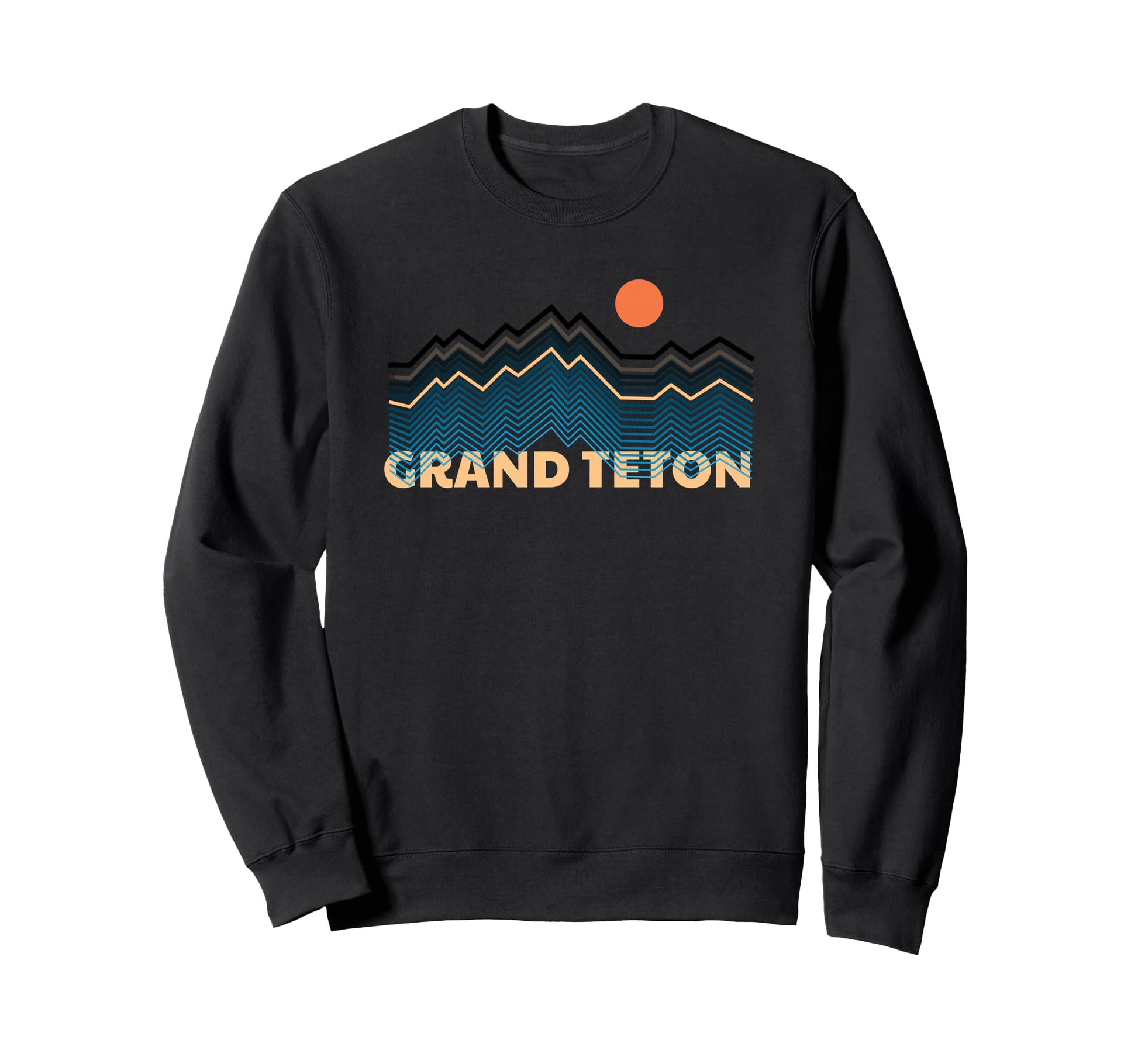 Grand Teton National Park Throwback Sweatshirt - Aesthetic Graphic Unisex - T-Shirt, Sweatshirt, Hoodie
